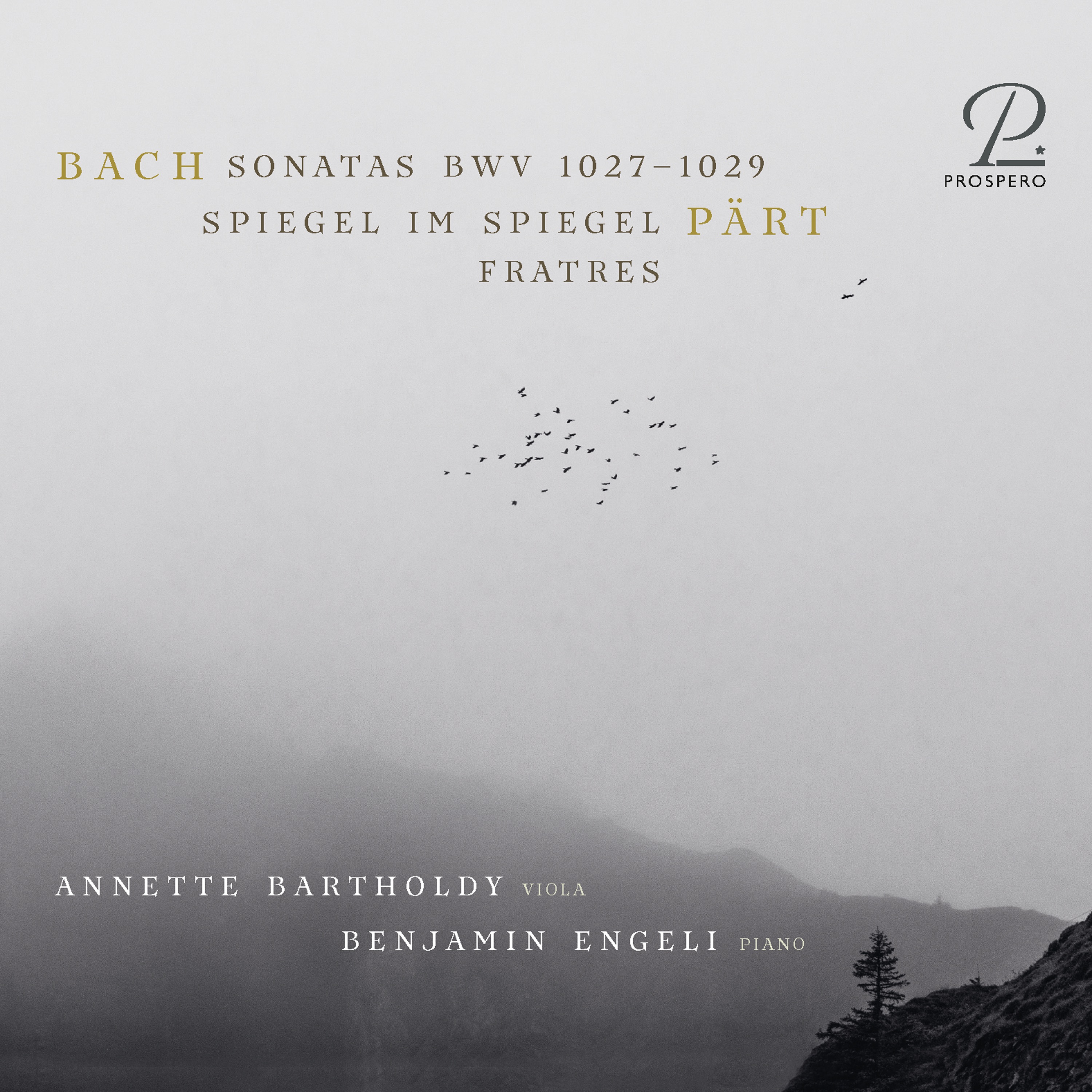 Bach Sonatas BWV 1027–1029, Pärt: Spiegel Im Spiegel album cover