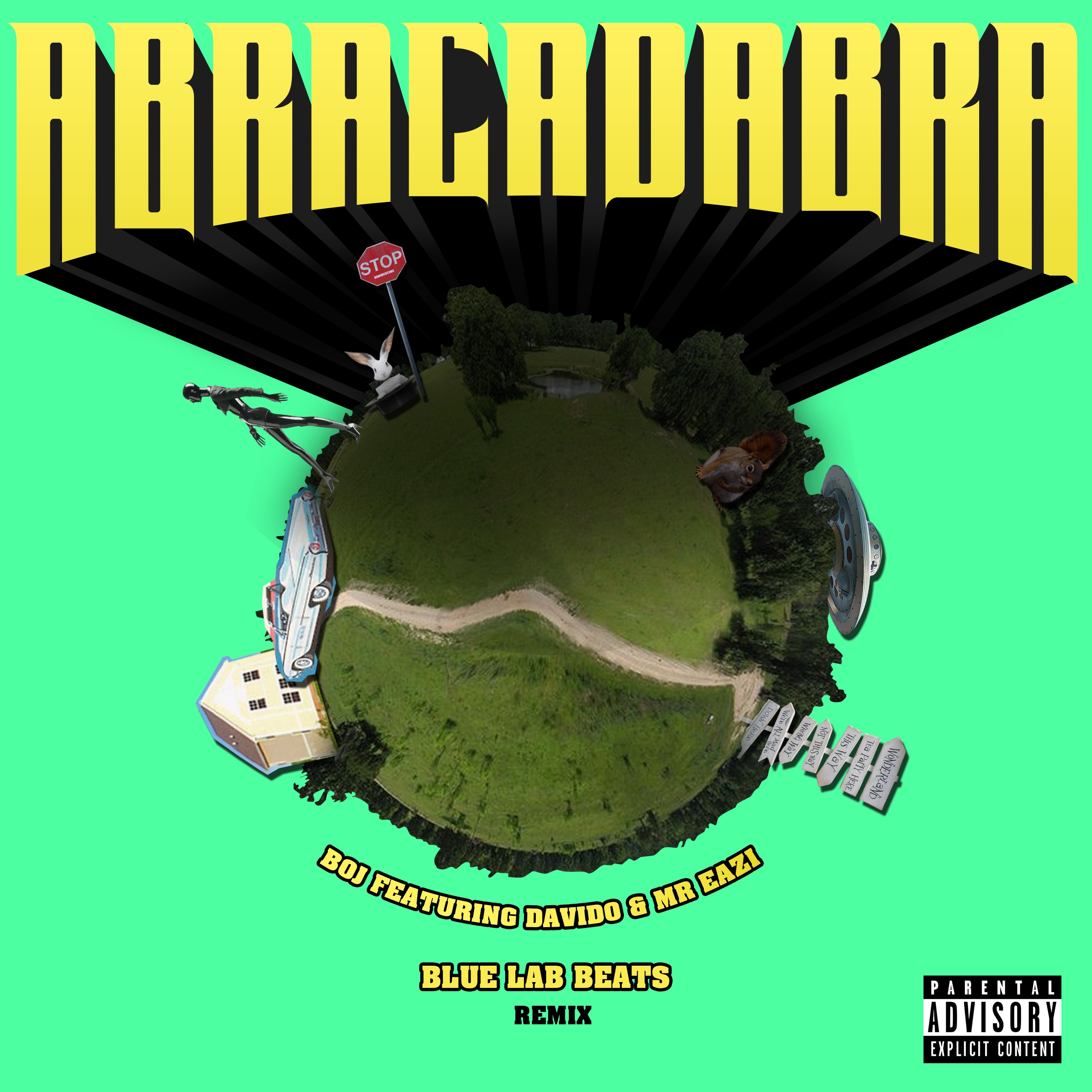 Abracadabra (feat. Mr Eazi & DaVido) [Blue Lab Beats Remix] - Single album cover