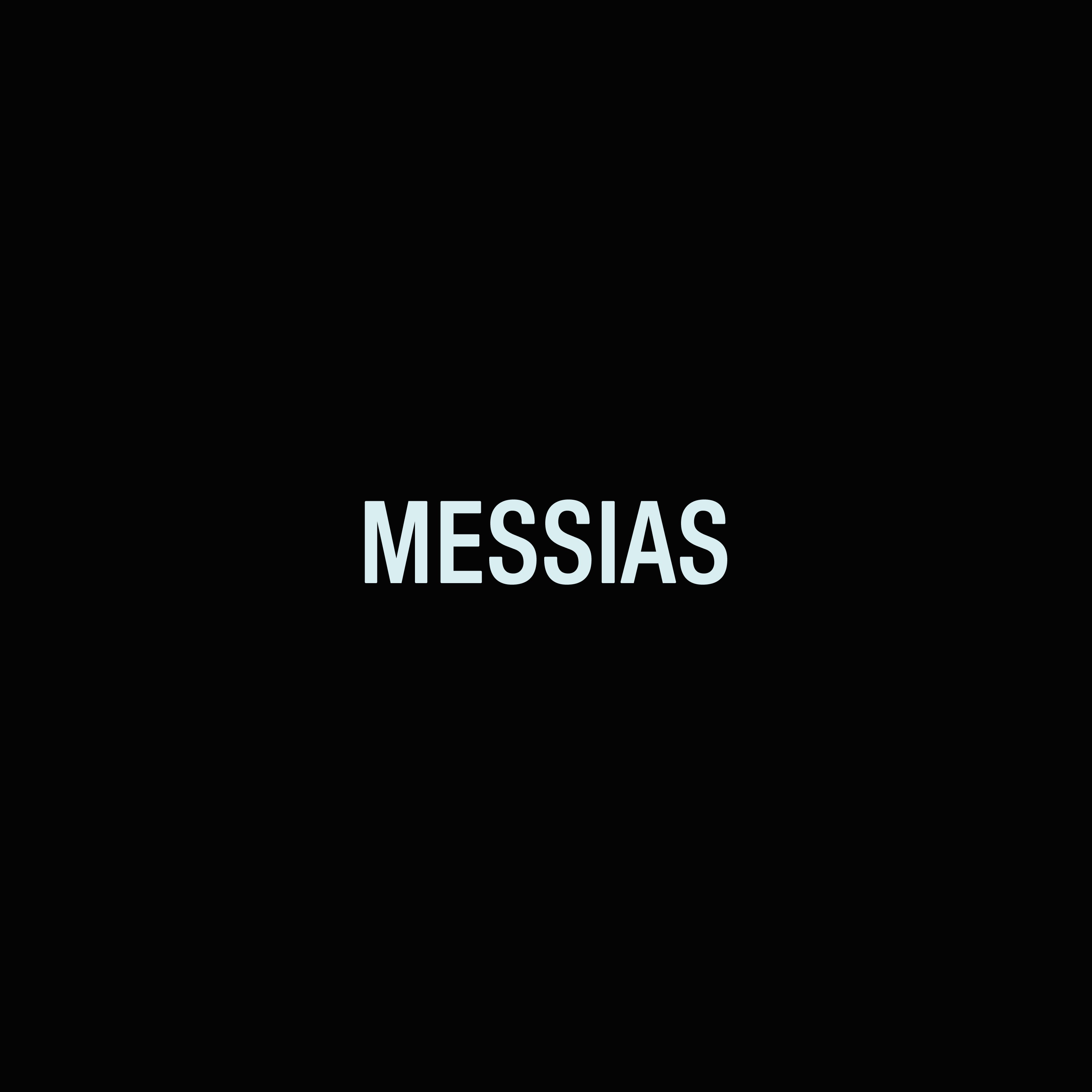 Messias (feat. MN MC, Dona Kelly, Sarah Renata, tiago arrais & João Carlos Jr) - Single album cover
