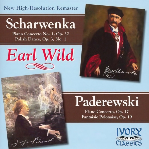 Paderewski / Scharwenka album cover