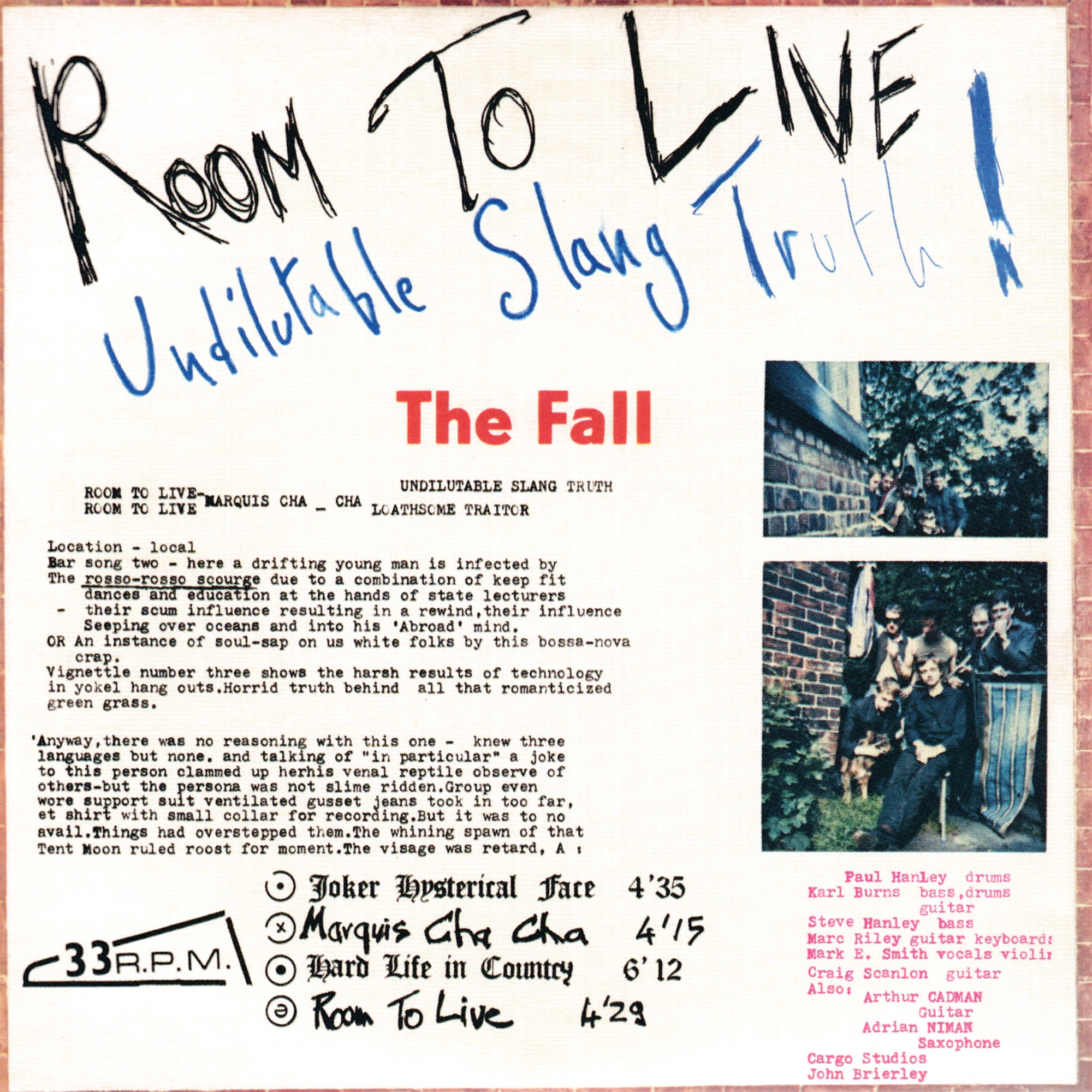 Room To Live (Expanded Edition) album cover