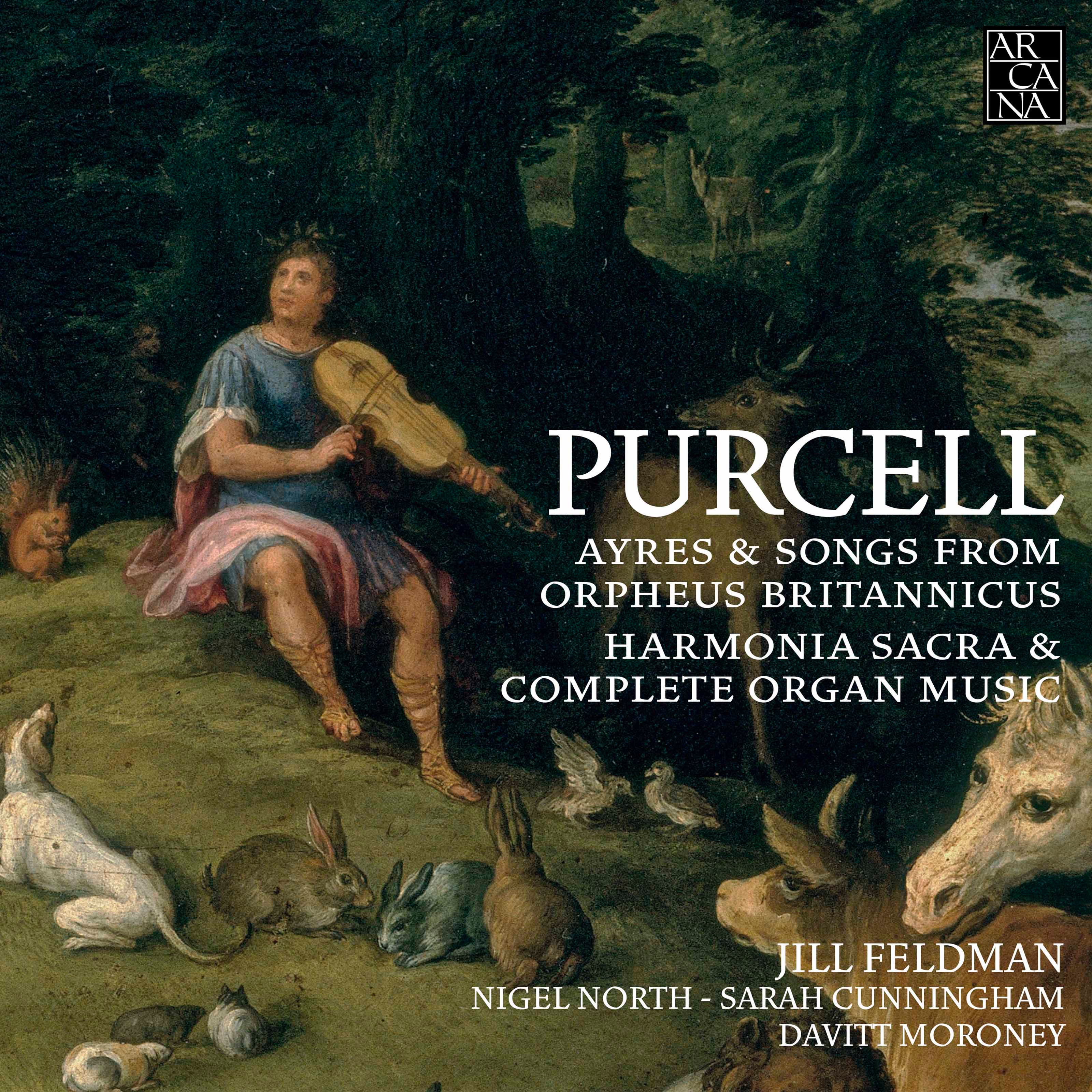 Purcell: Ayres & Songs from Orpheus Britannicus album cover