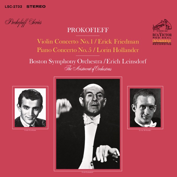 Prokofiev: Violin Concerto No. 1 & Piano Concerto No. 5 album cover