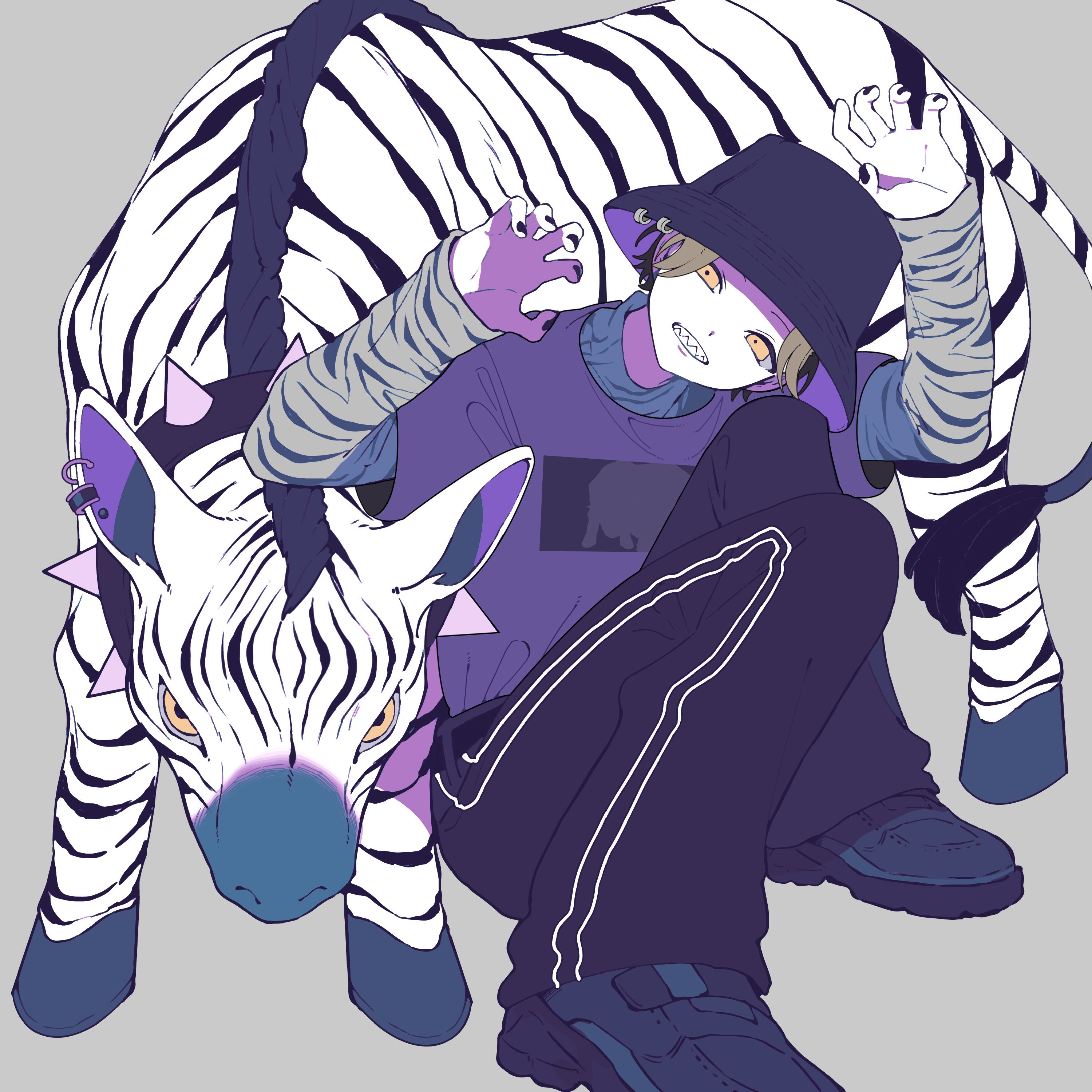 Zebra (Three ver.) - Single album cover