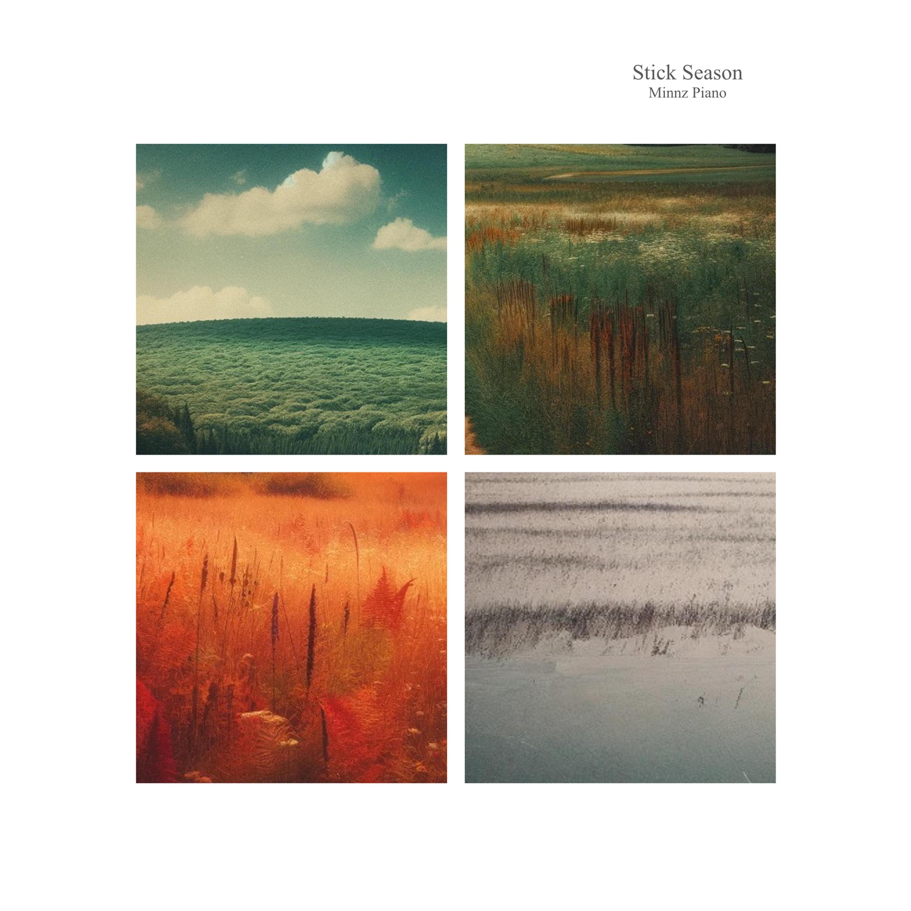 Stick Season: Piano Instrumentals album cover