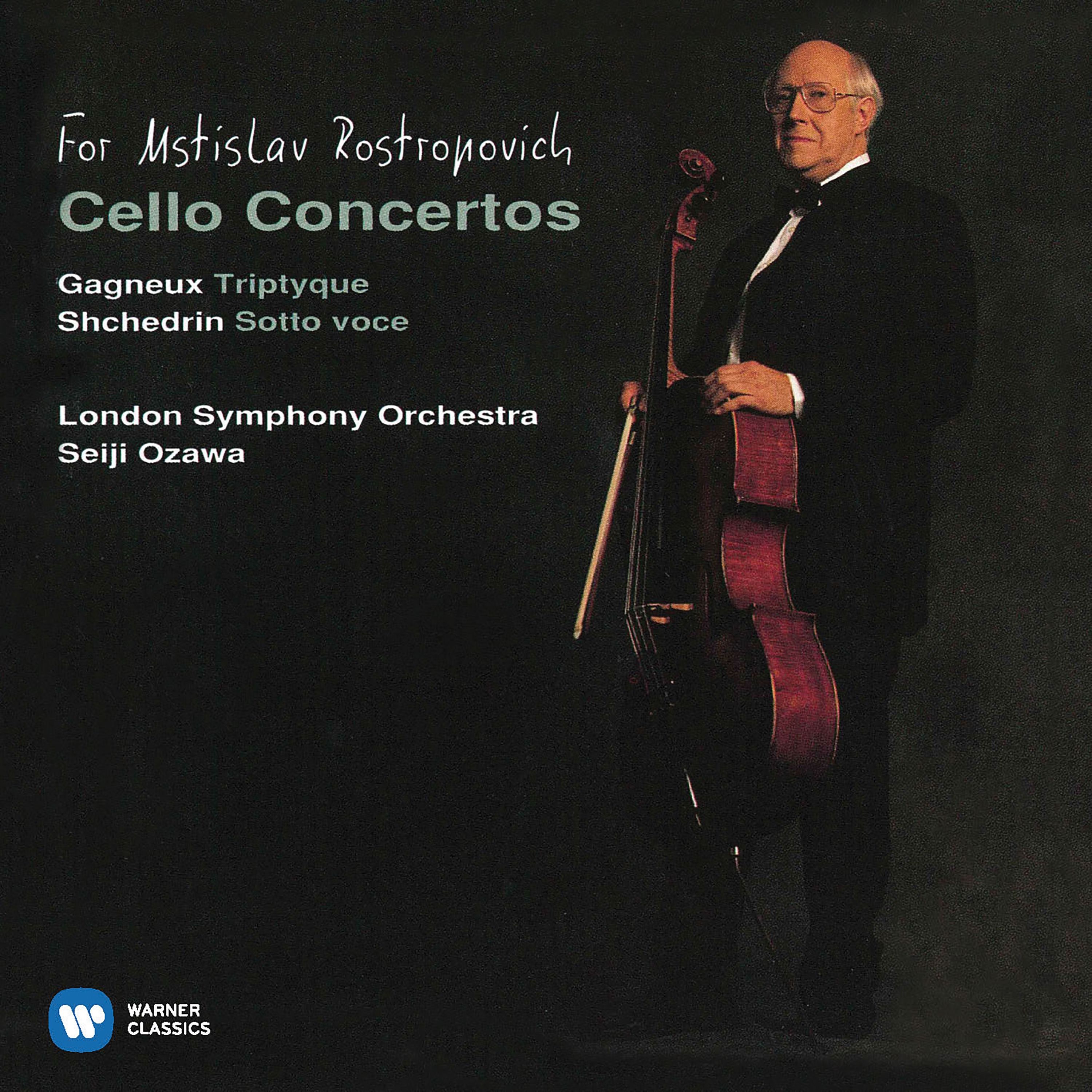 Gagneux: Tryptique - Shchedrin: Sotto voce album cover