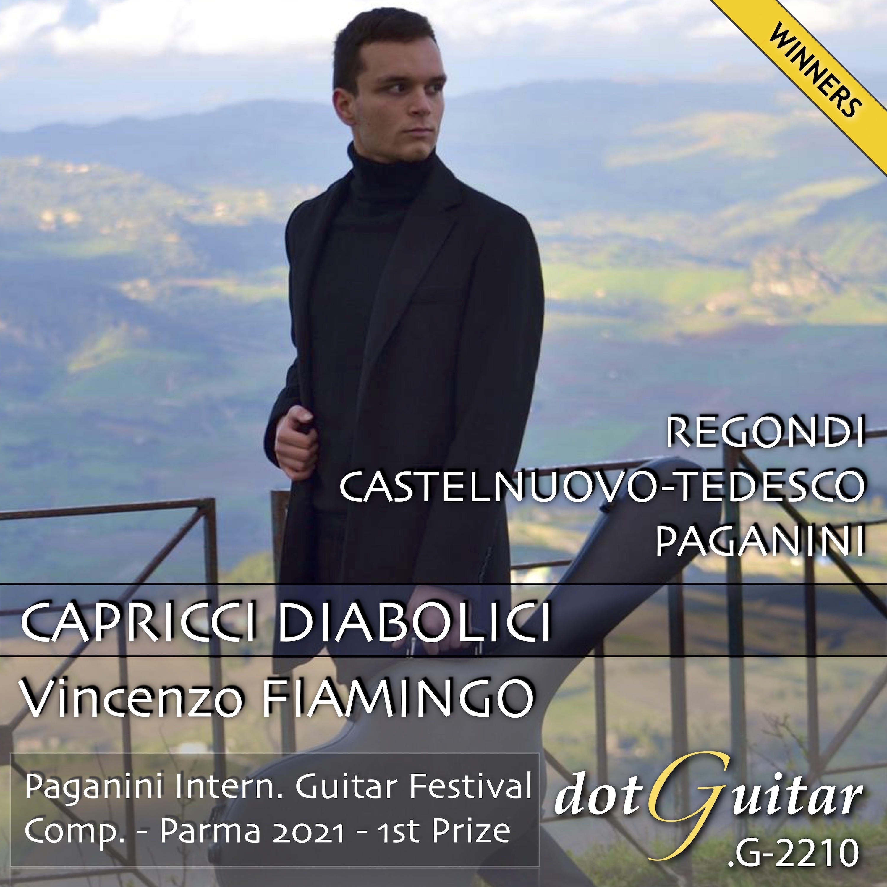 CAPRICCI DIABOLICI (Winners. Paganini Intern. Guitar Festival Comp. - Parma 2021 - 1St Prize) album cover