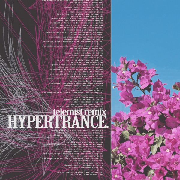 HYPERTRANCE / blooming veil (telemist remix) - Single album cover