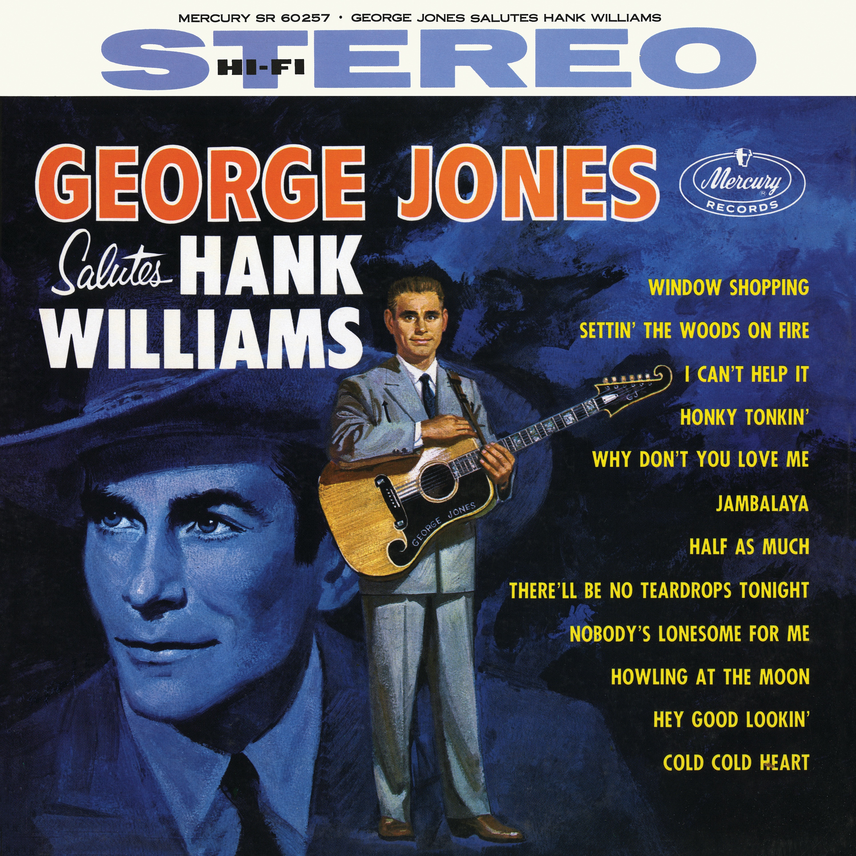 George Jones Salutes Hank Williams album cover