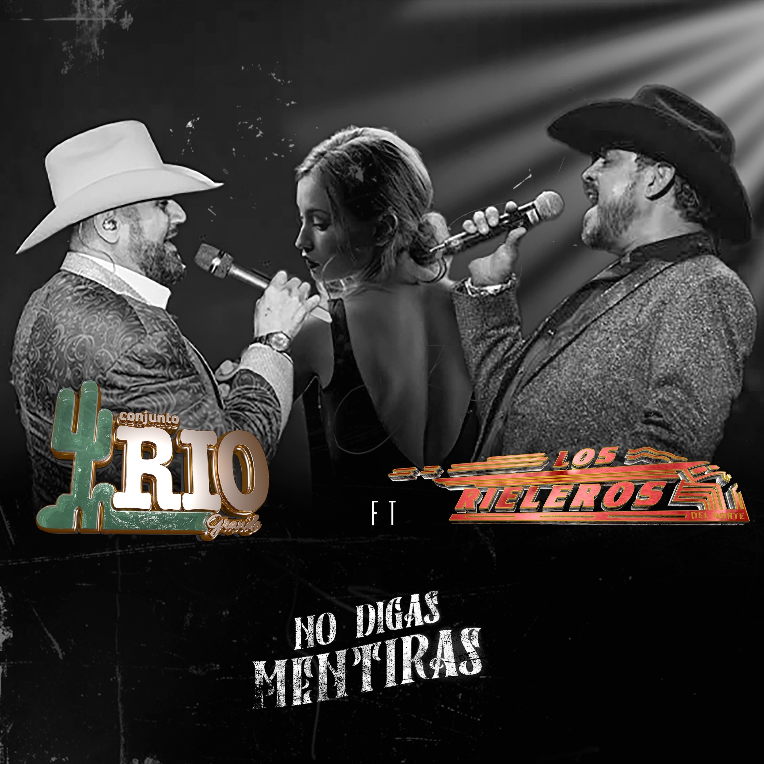 No Digas Mentiras (feat. Los Rieleros del Norte) - Single album cover
