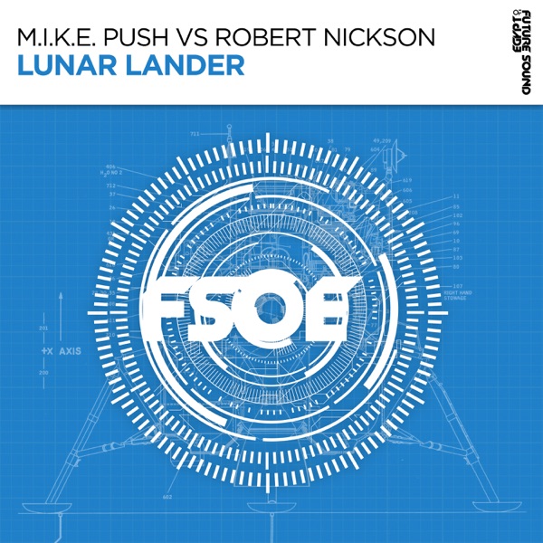 Lunar Lander (M.I.K.E. Push vs. Robert Nickson) - Single album cover