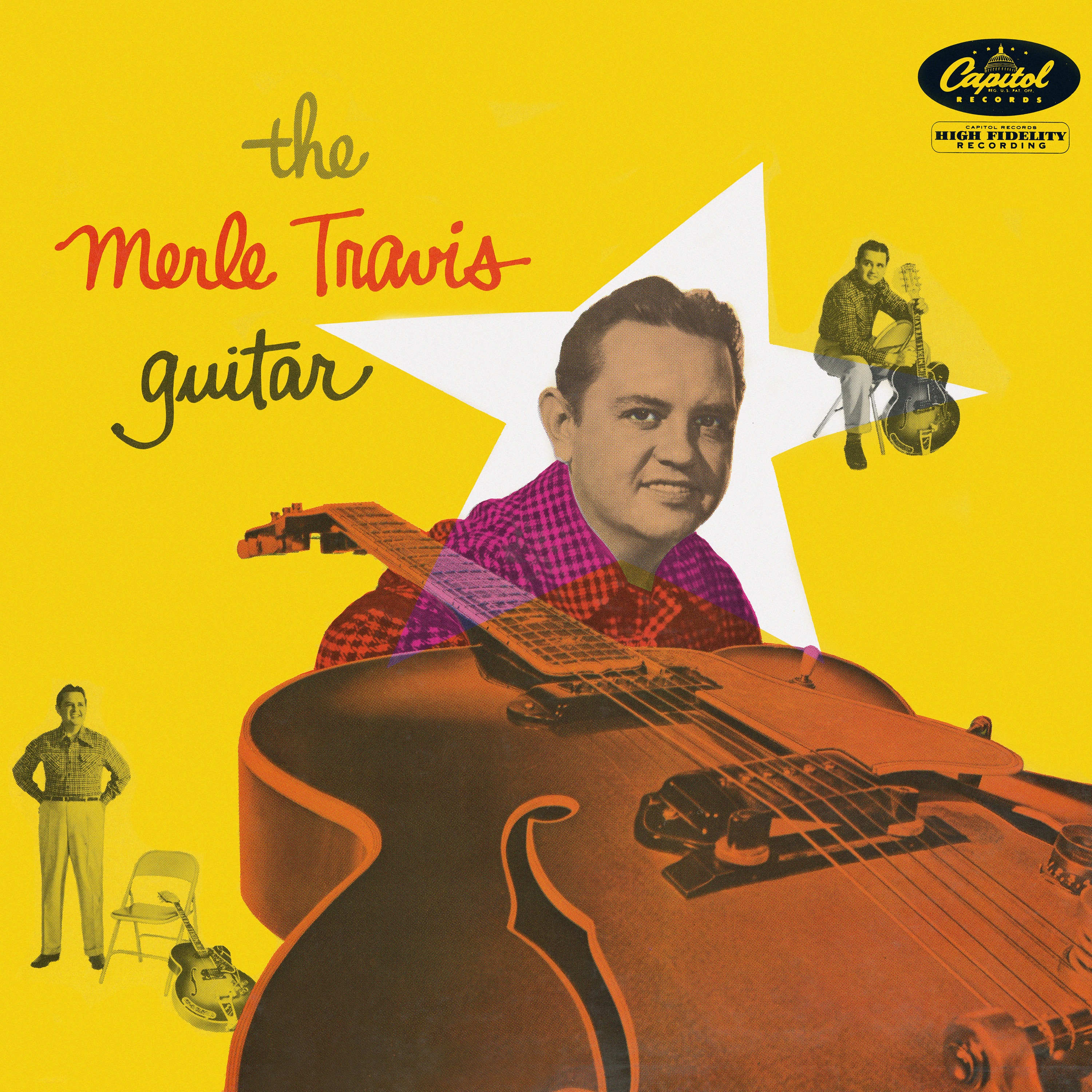 The Merle Travis Guitar album cover