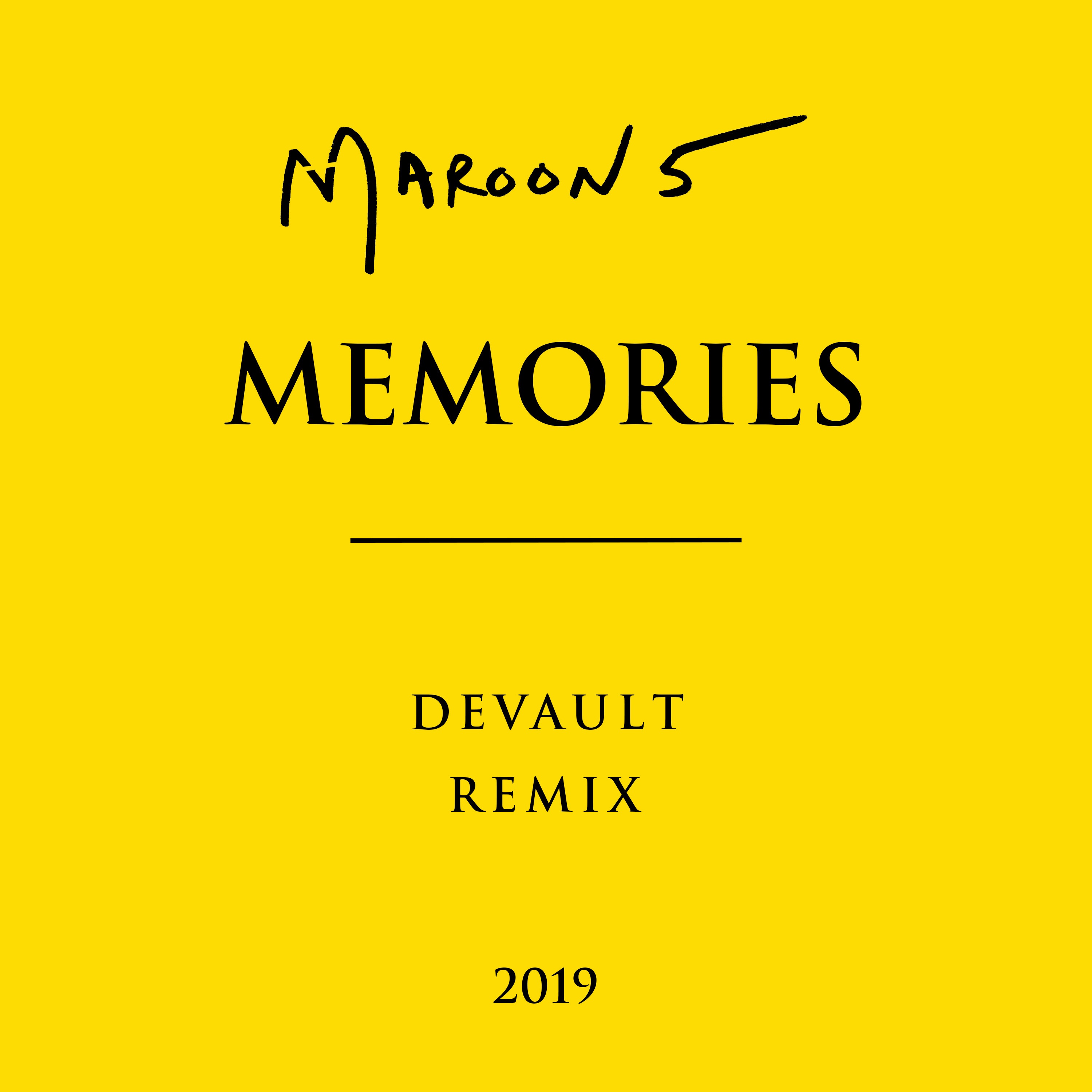 Memories (Devault Remix) - Single album cover