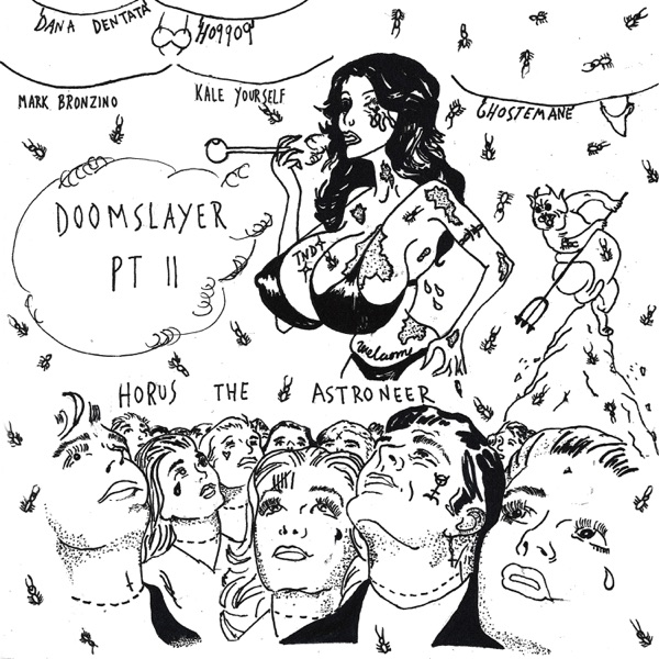 Doomslayer, Pt. 2 (feat. Ghostemane, Dana Dentata, Ho99o9, Kale Yourself & Mark Bronzino) - Single album cover