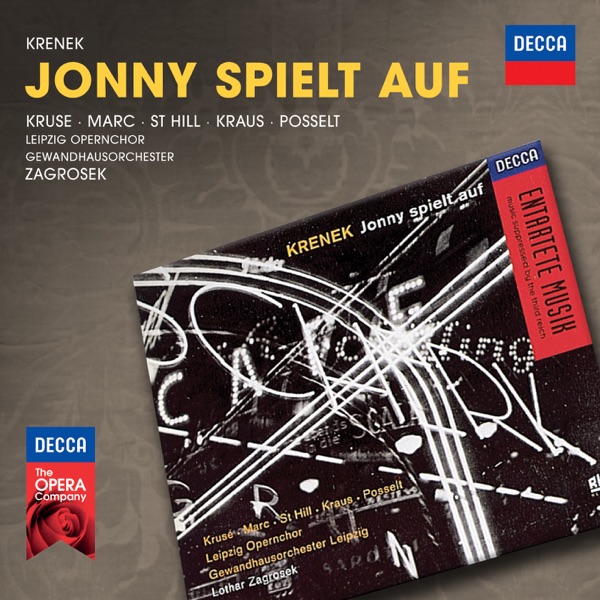 Krenek: Jonny spielt auf album cover