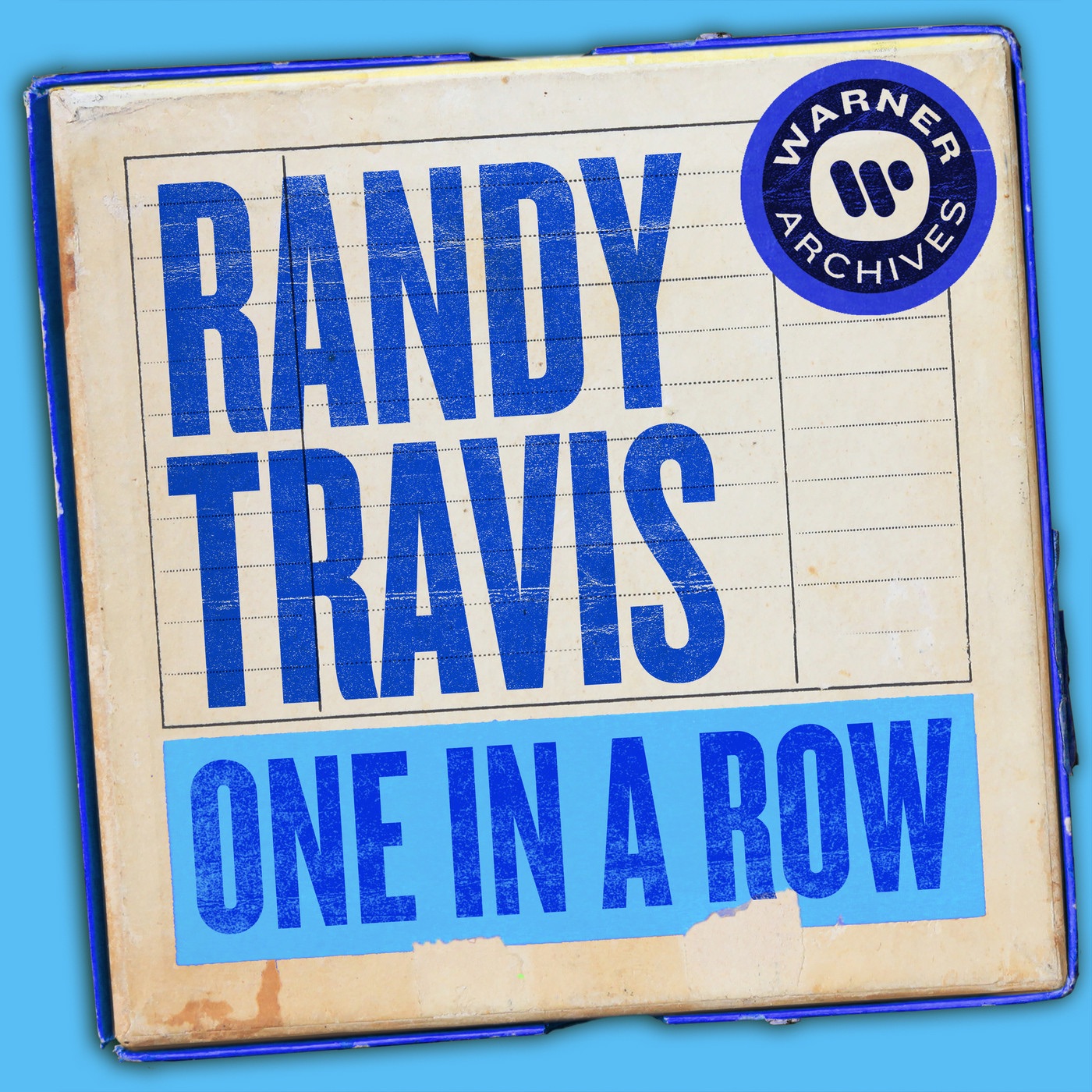 One In a Row - Single album cover