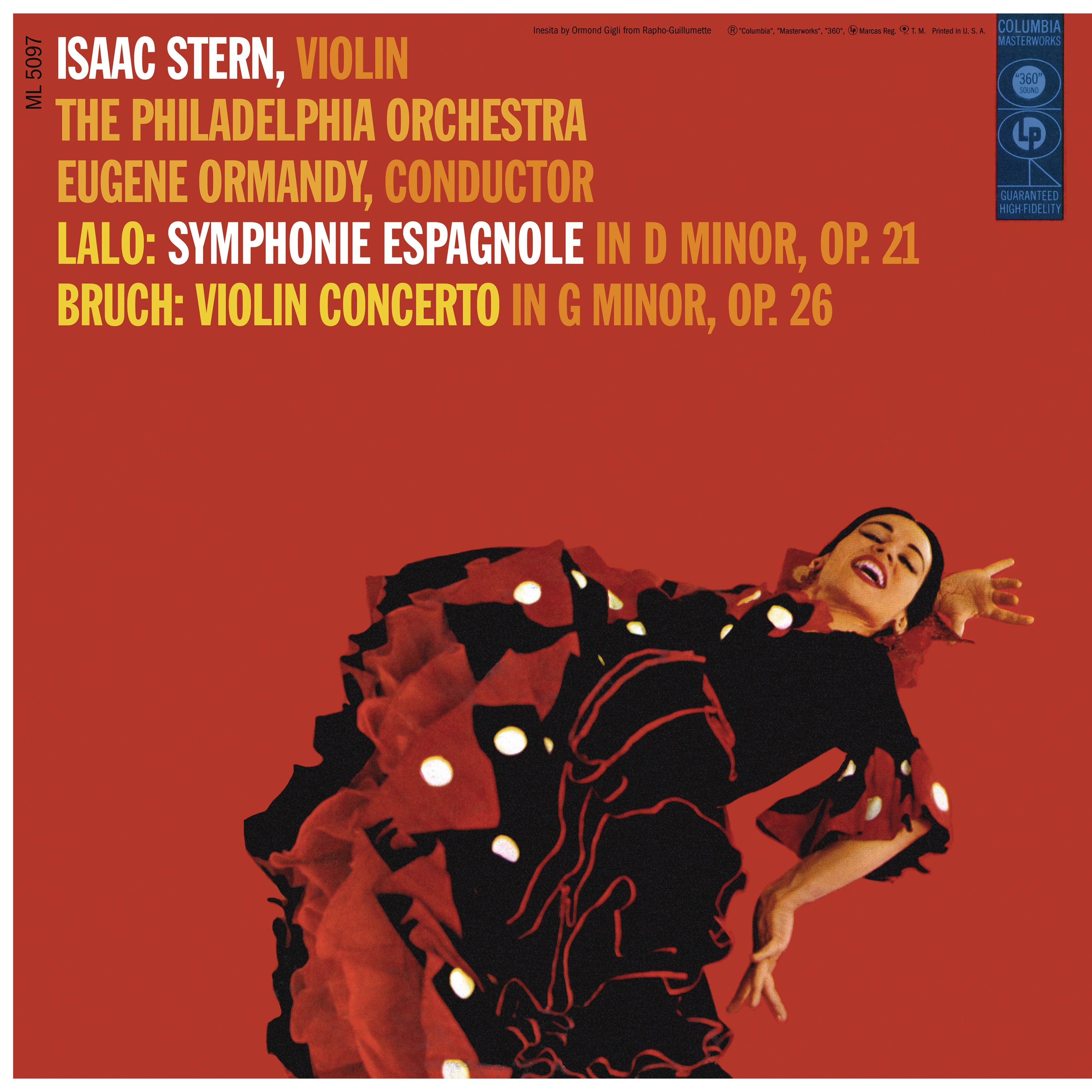 Lalo: Symphonie espagnole, Op. 21 - Bruch: Violin Concerto No. 1 in G Minor, Op. 26 album cover