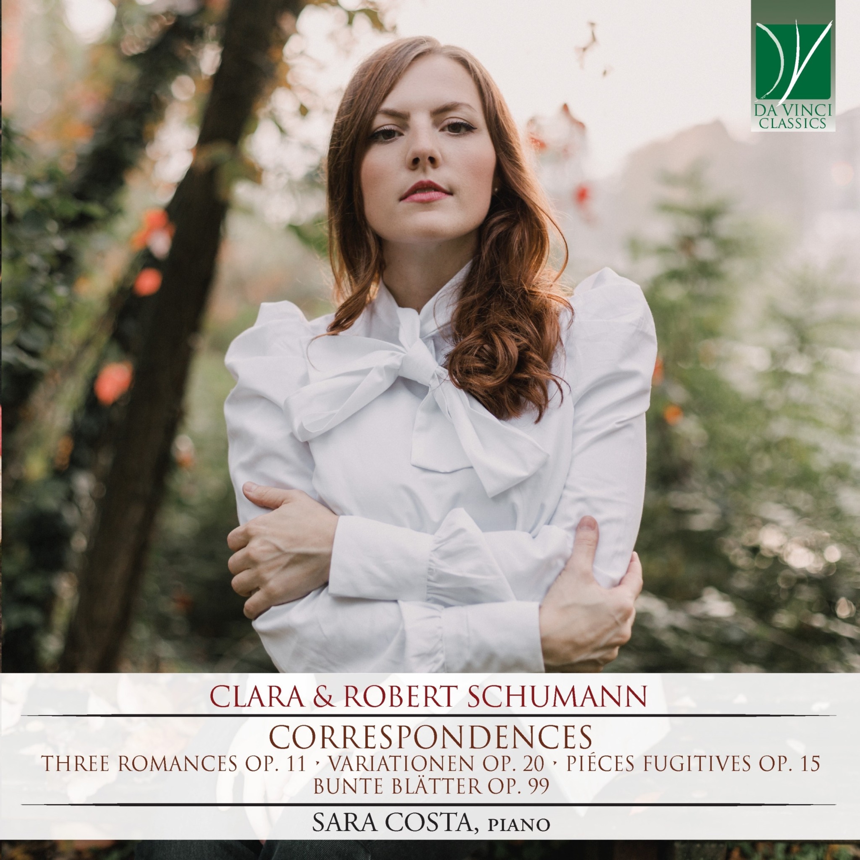 Clara & Robert Schumann: Correspondences album cover