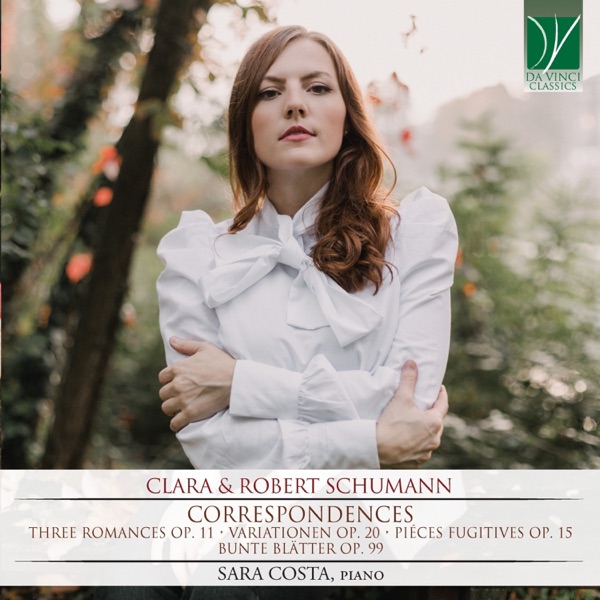 Clara & Robert Schumann: Correspondences album cover