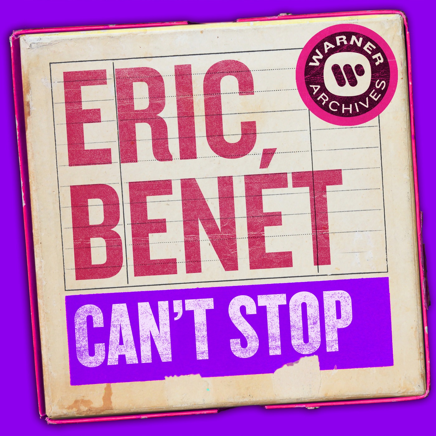 Can't Stop - Single album cover