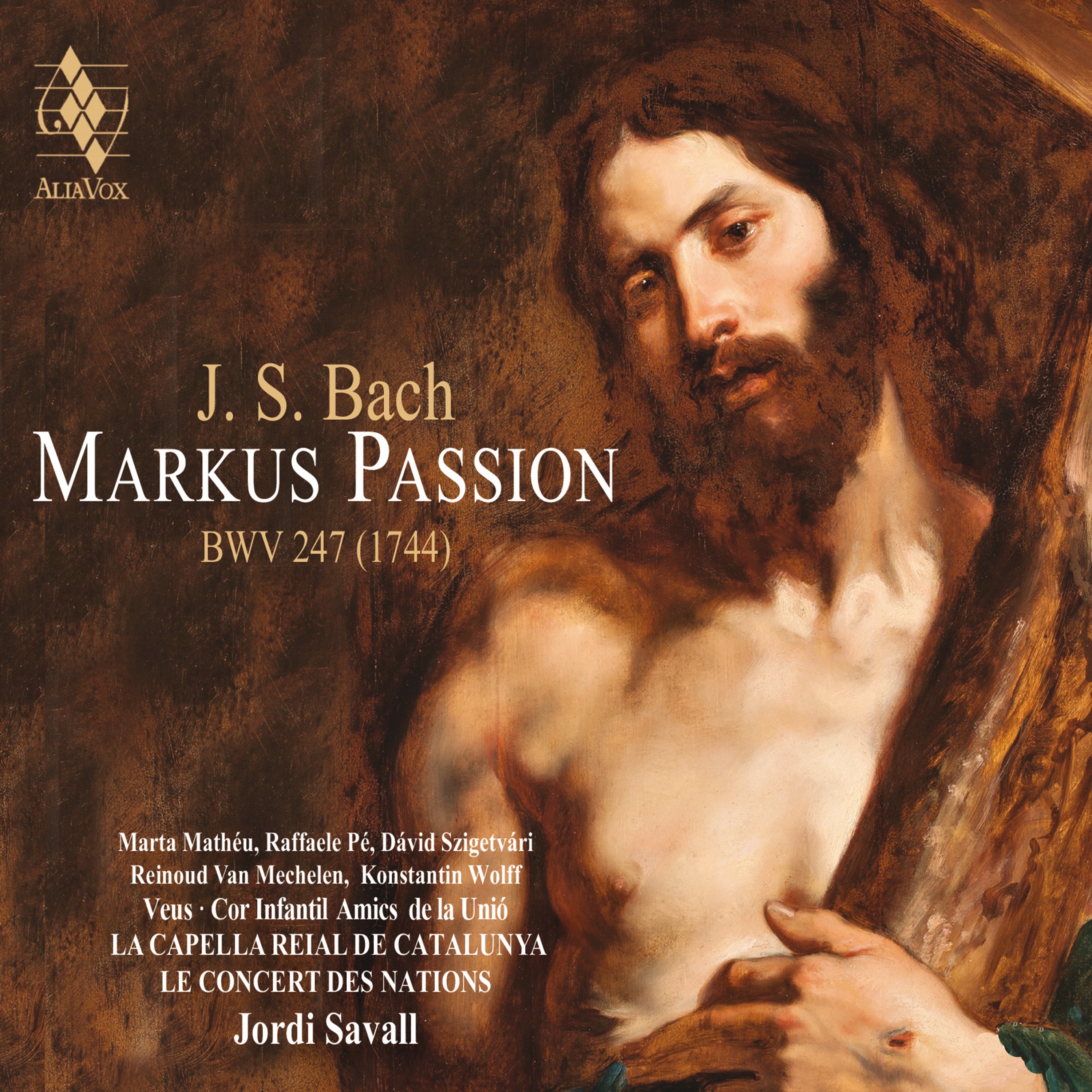Bach: Markus Passion, BWV 247 album cover