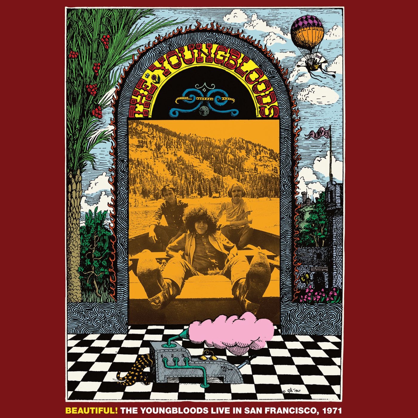 Beautiful! Live in San Francisco, 1972 album cover