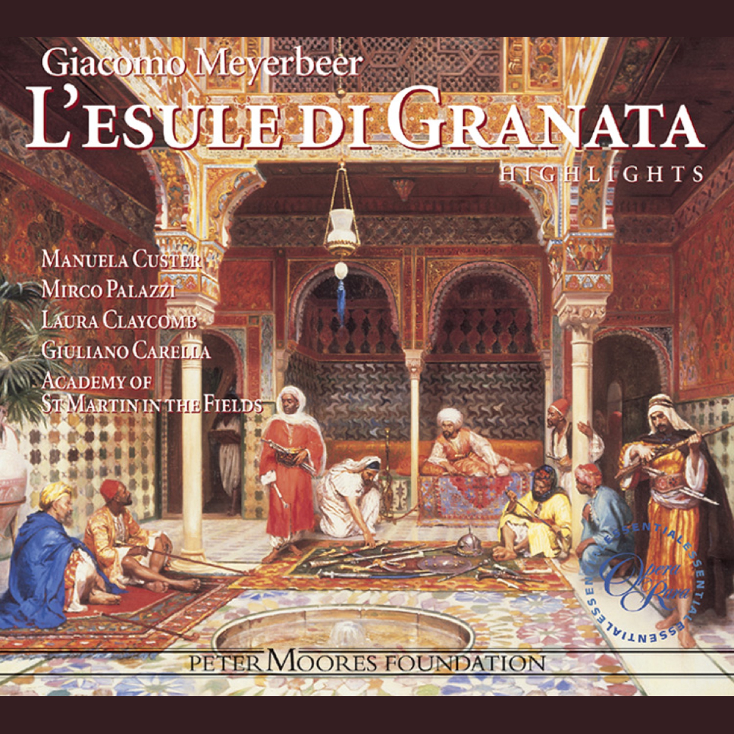 Meyerbeer: L'esule di Granata (Highlights) album cover