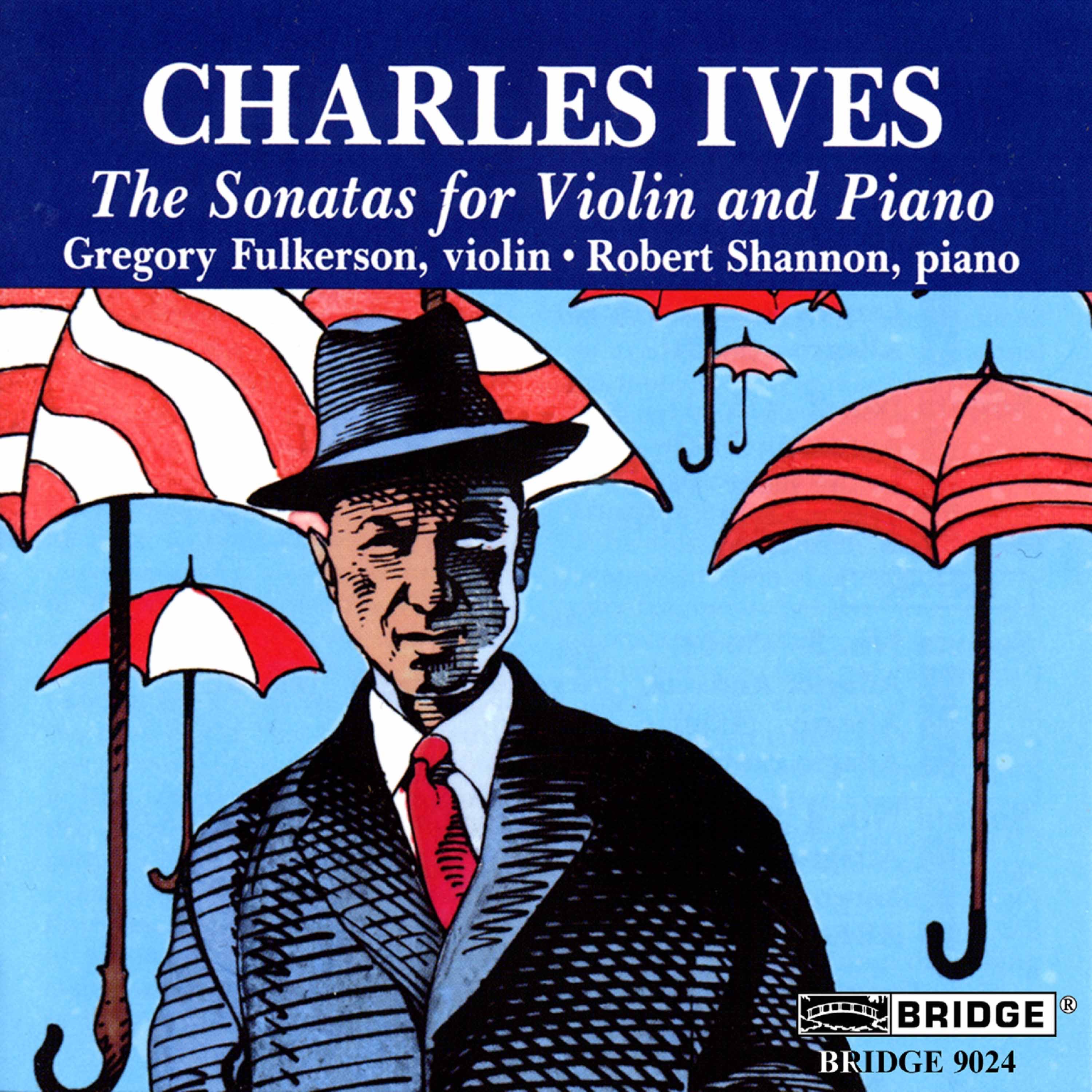 Ives: Violin Sonatas Nos. 1-4 album cover