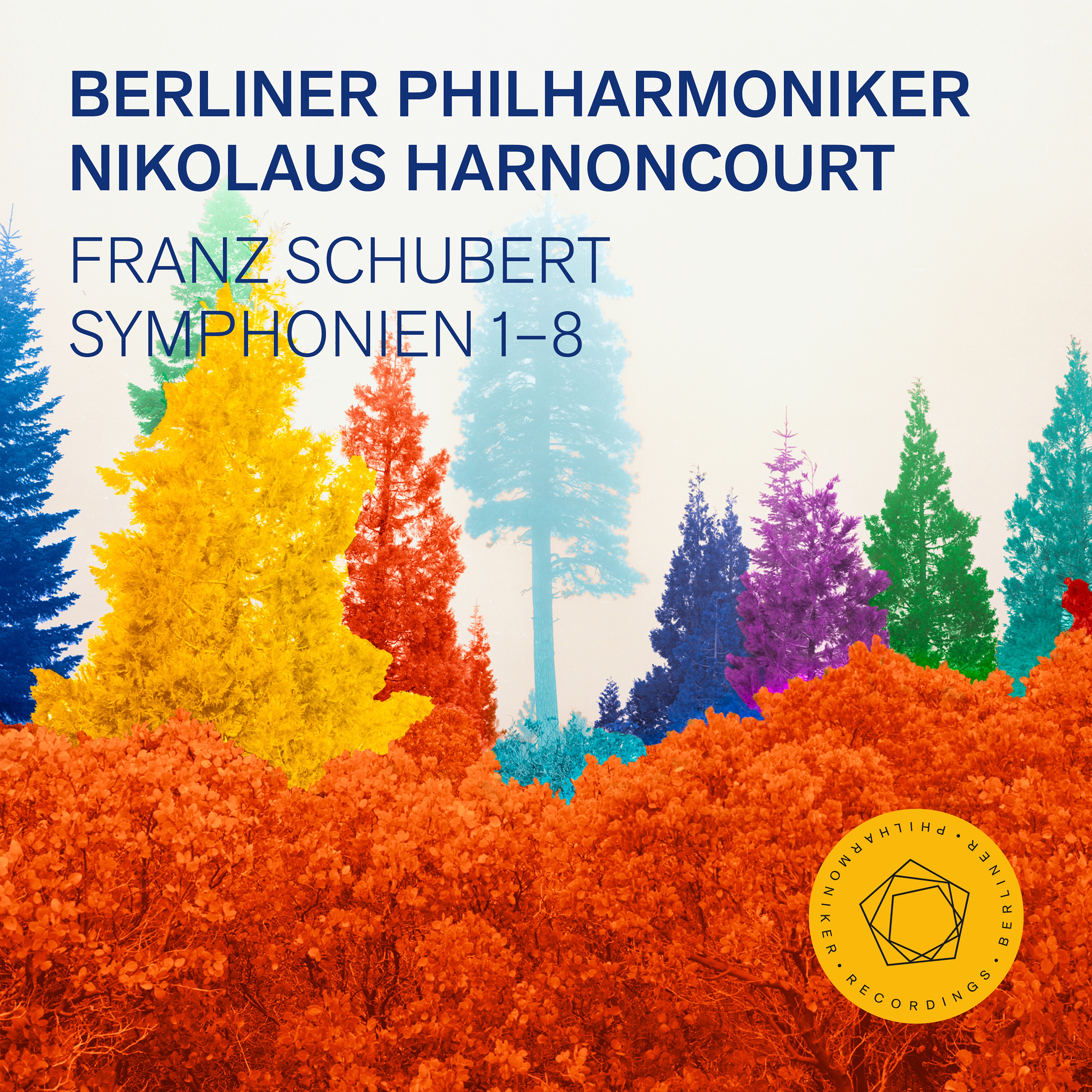 Schubert: Symphonies 1-8 album cover