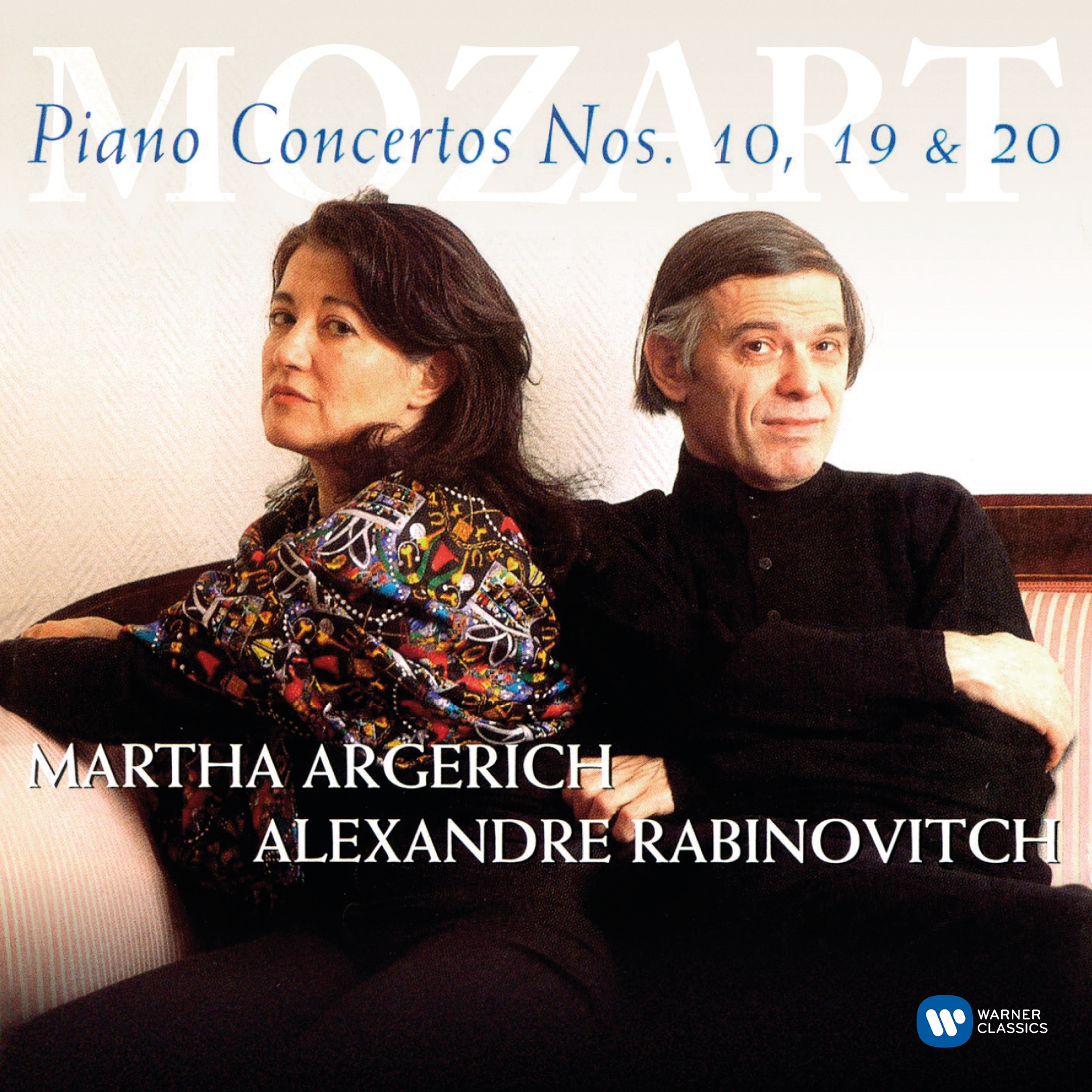 Mozart: Pianos Concertos Nos 10, 19 & 20 album cover
