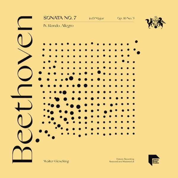 Beethoven: Sonata No. 7 in D Major, Op. 10 No. 3: IV. Rondo. Allegro - Single album cover
