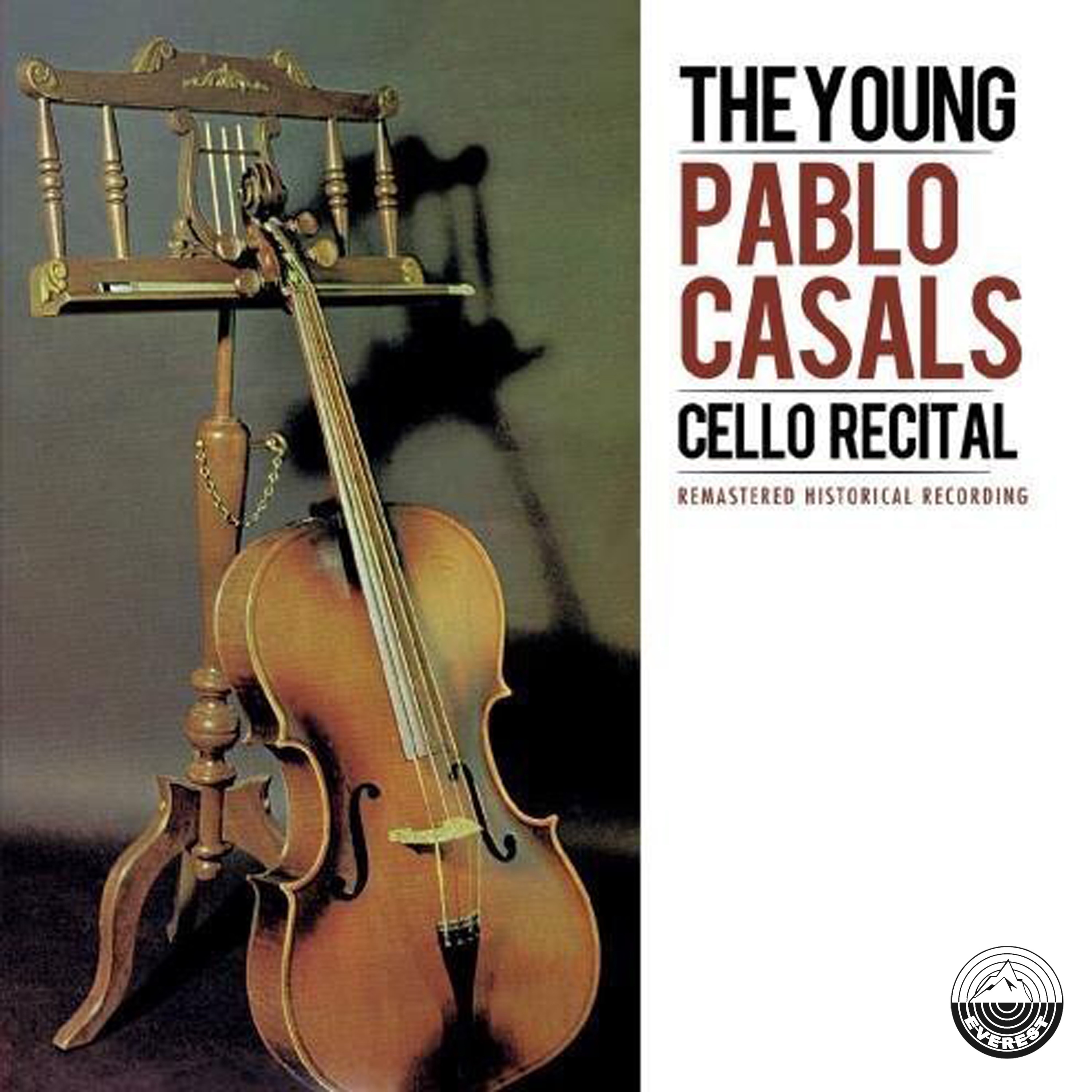 The Young Pablo Casals Cello Recital album cover