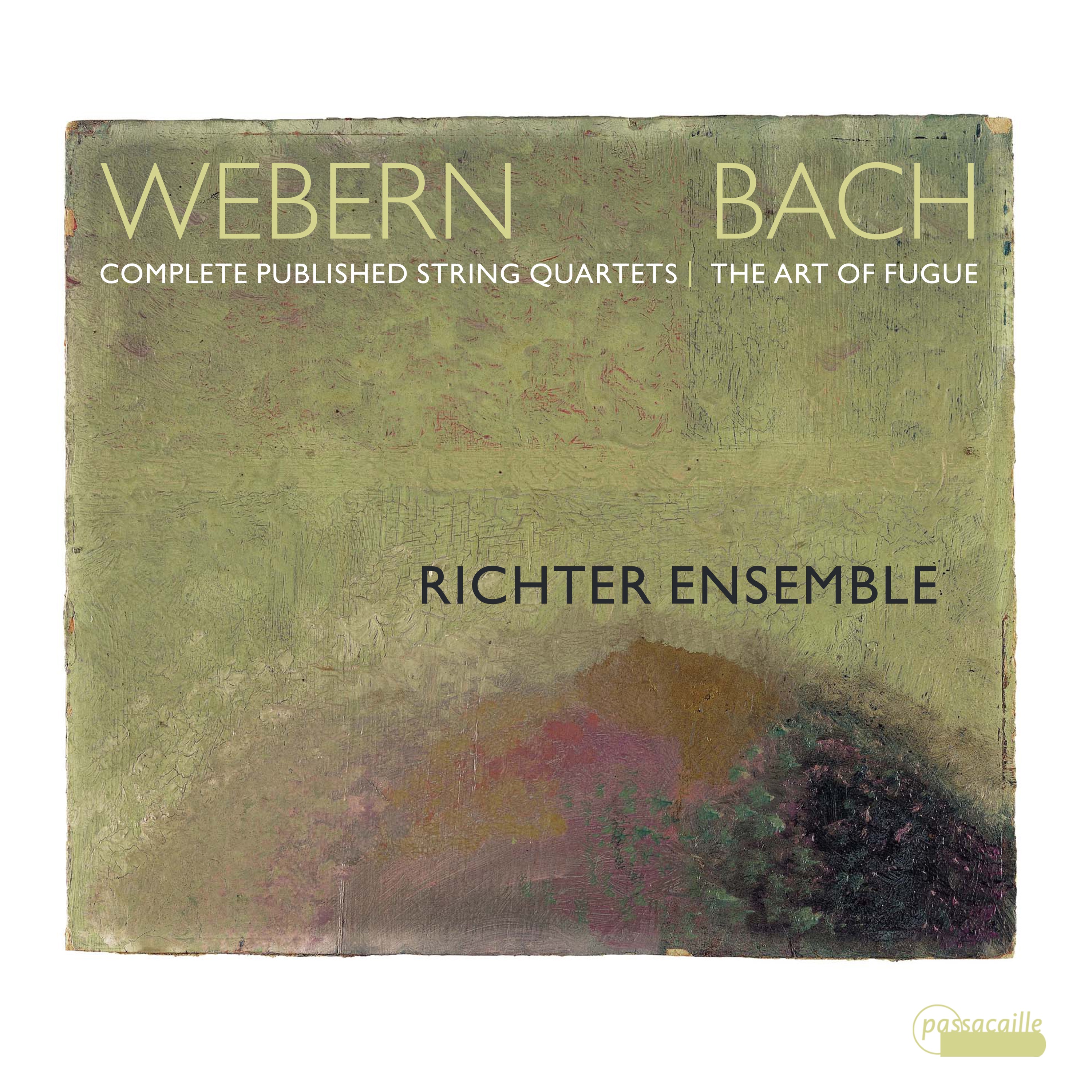 Webern: Complete Published String Quartets - Bach: The Art of Fugue album cover