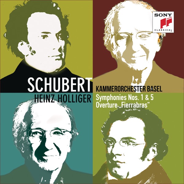 Schubert: Symphonies Nos. 1 & 5, Fierrabras Overture album cover