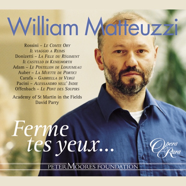 William Matteuzzi: Ferme tes yeux album cover