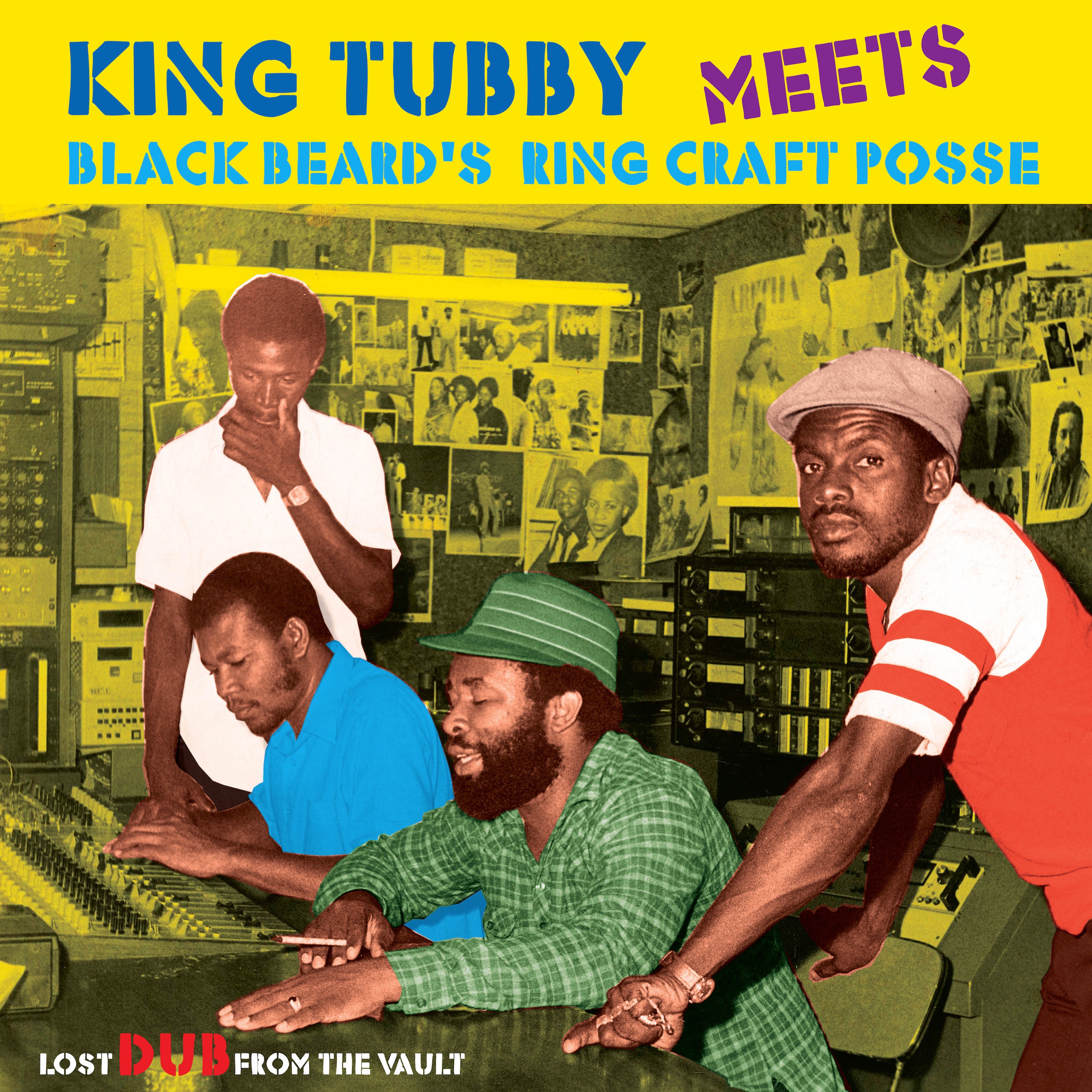 King Tubby Meets Blackbeard's Ring Craft Posse: Lost Dub From The Vault album cover