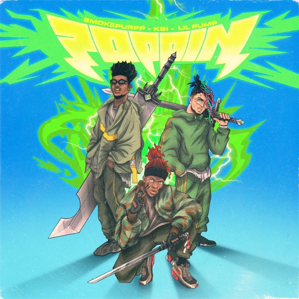 Poppin (feat. Lil Pump & Smokepurpp) [Instrumental] - Single album cover