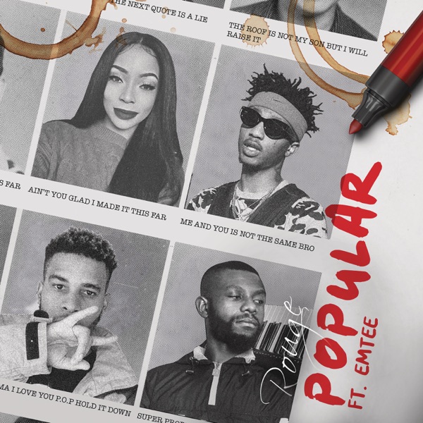 Popular (feat. Emtee) - Single album cover