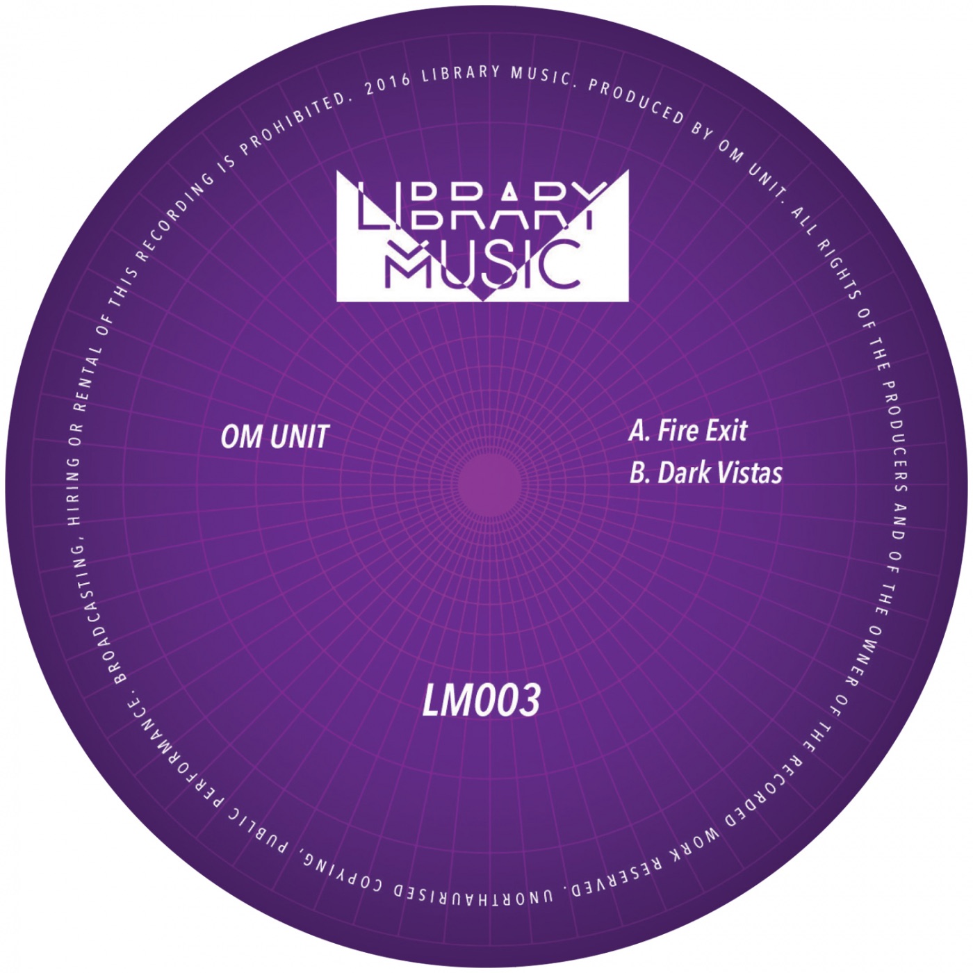 Fire Exit / Dark Vistas - Single album cover