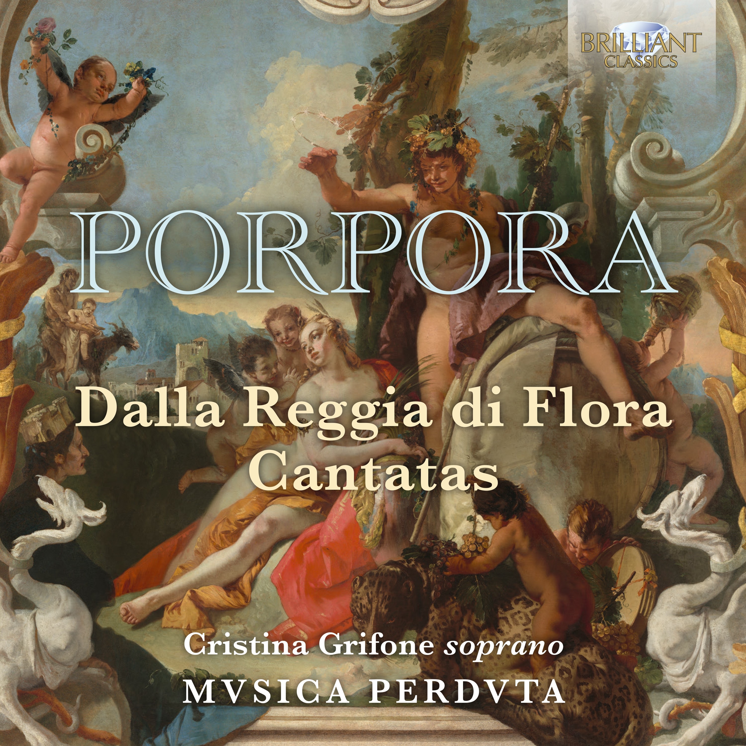 Porpora: Dalla Reggia di Flora, Cantatas album cover
