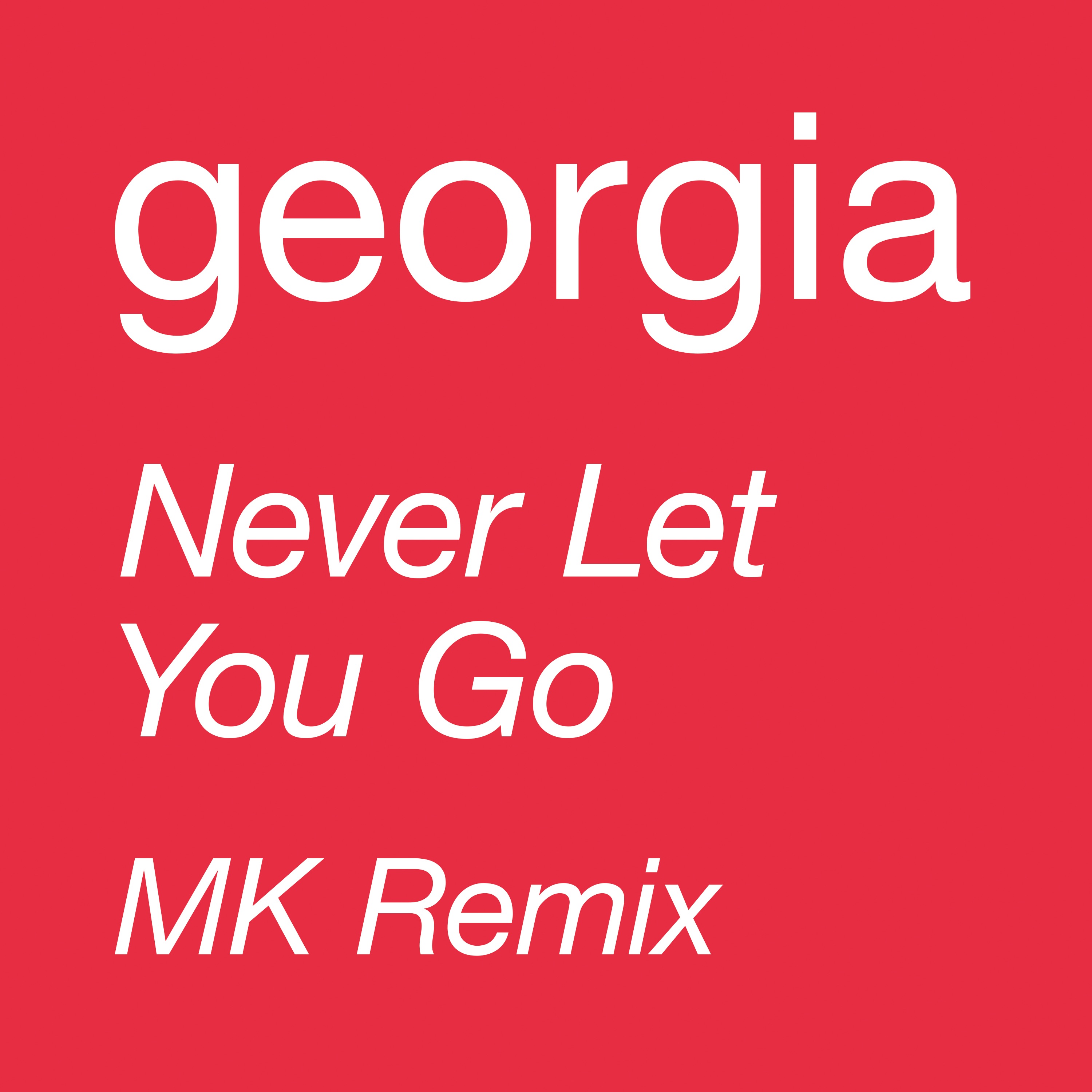 Never Let You Go (MK Remix) - Single album cover