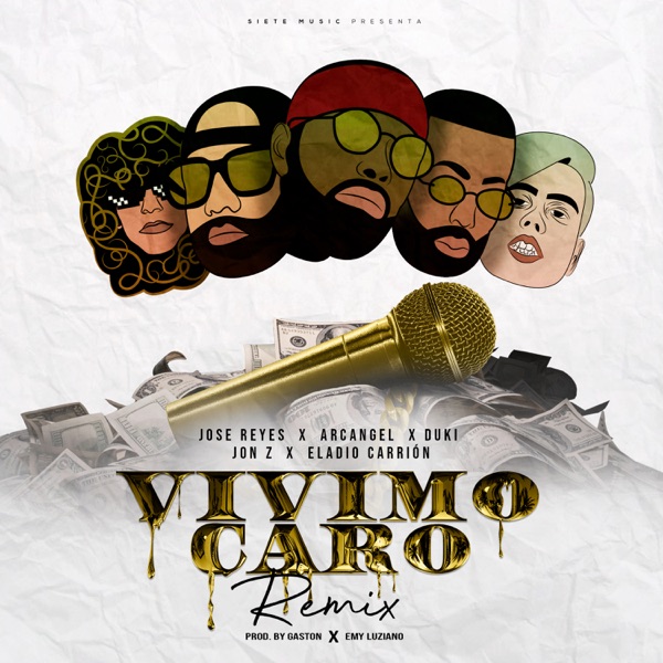 Vivimo Caro (feat. Jon Z & Duki) [Remix] - Single album cover