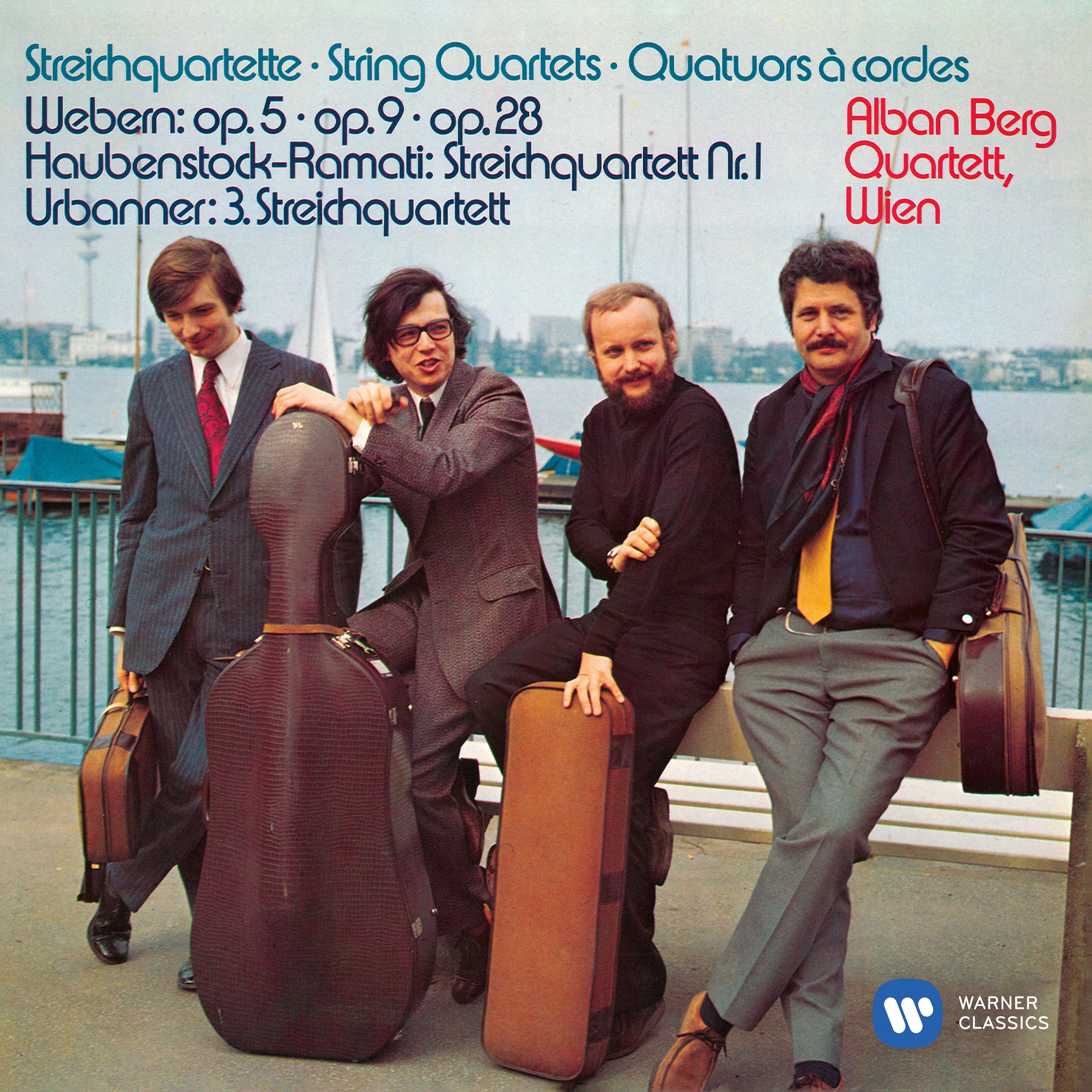 Webern, Haubenstock-Ramati & Urbanner: String Quartets album cover