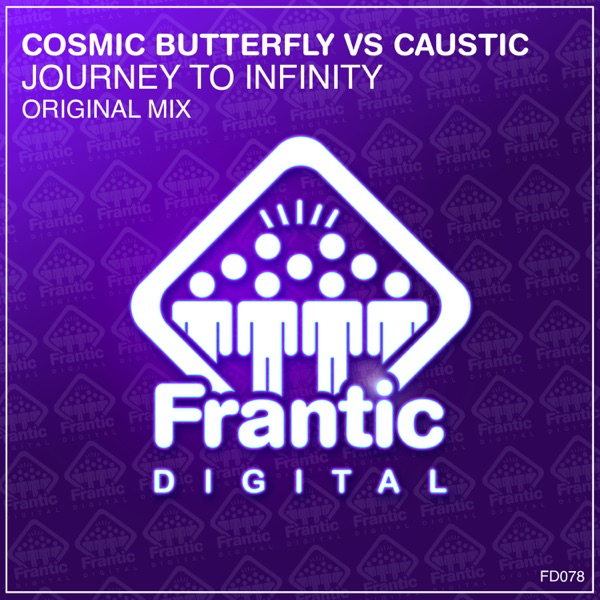 Journey to Infinity (Cosmic Butterfly vs. Caustic) - Single album cover