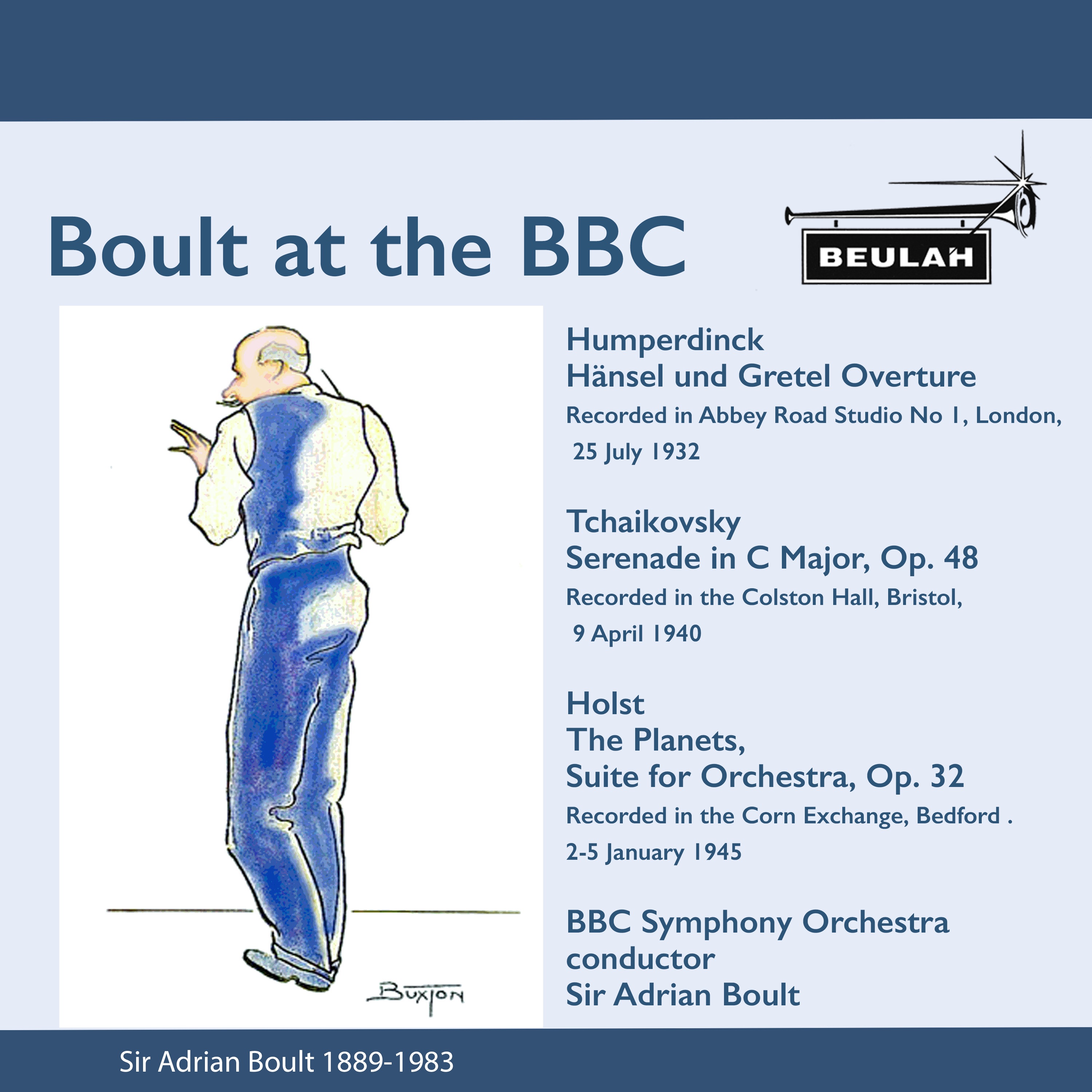 Boult at The BBC album cover