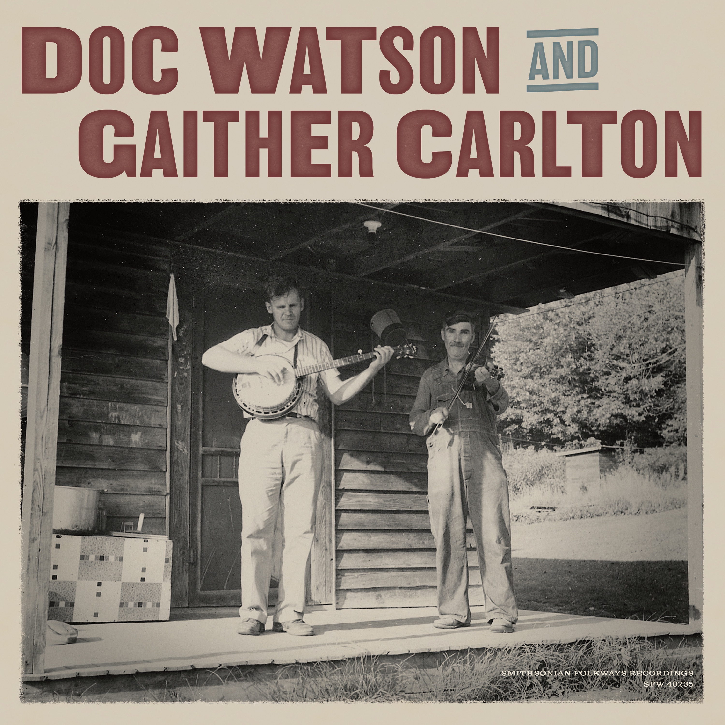 Doc Watson and Gaither Carlton album cover