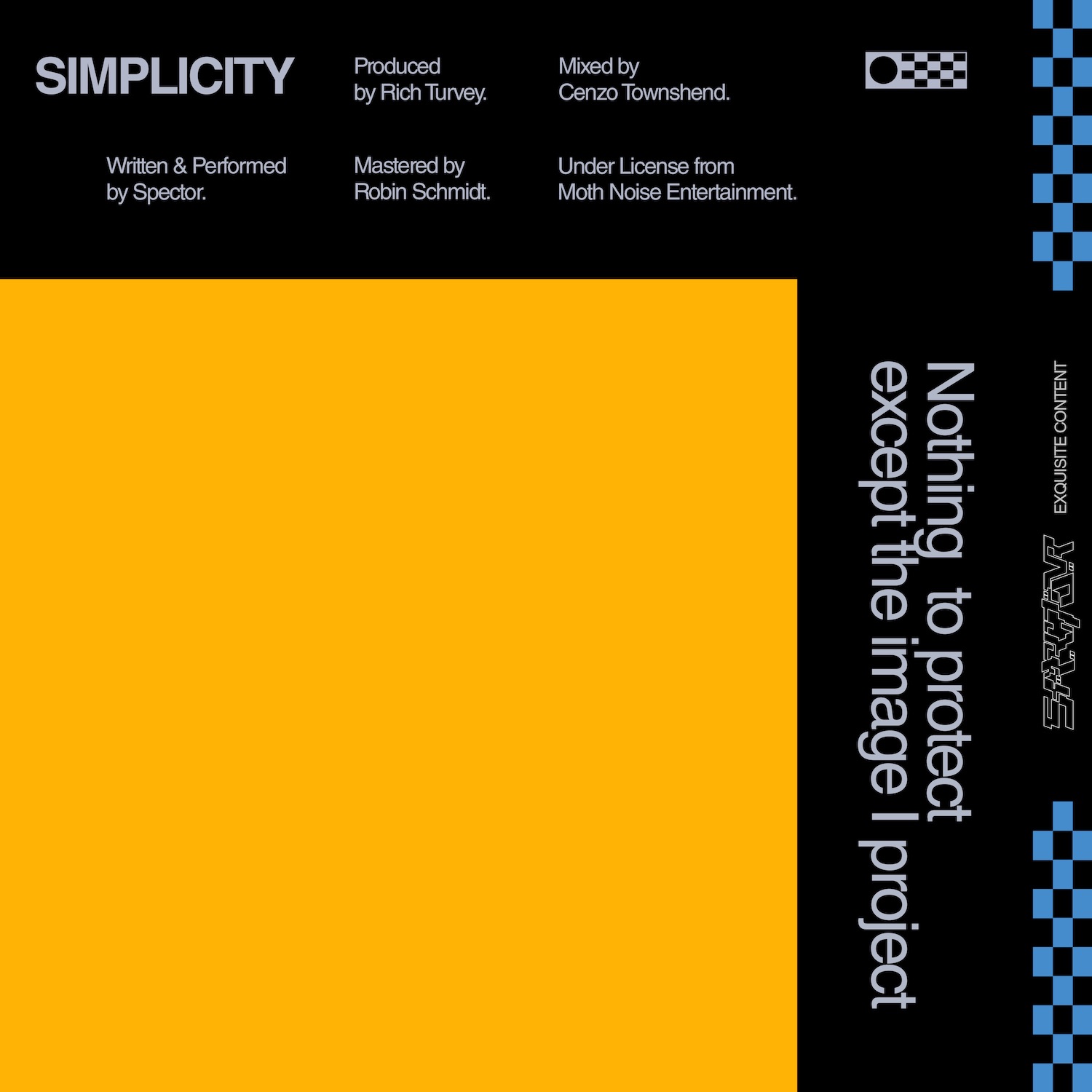 Simplicity - Single album cover