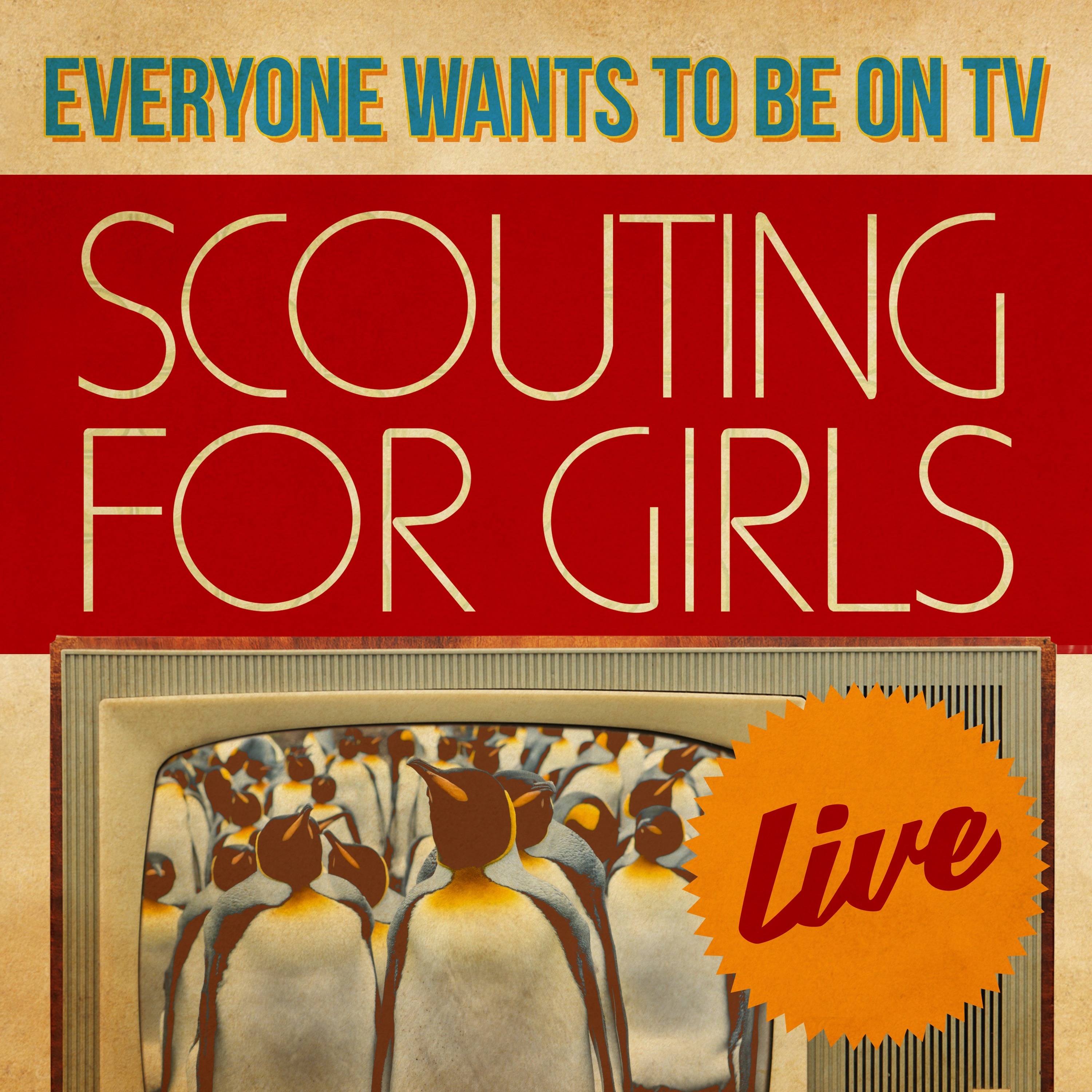 Everybody Wants To Be On TV (Live) - EP album cover