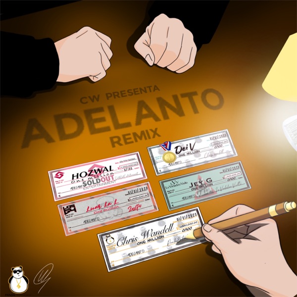 Adelanto (Remix) [feat. Hozwal, Luar La L, Dei V & Jey G] - Single album cover