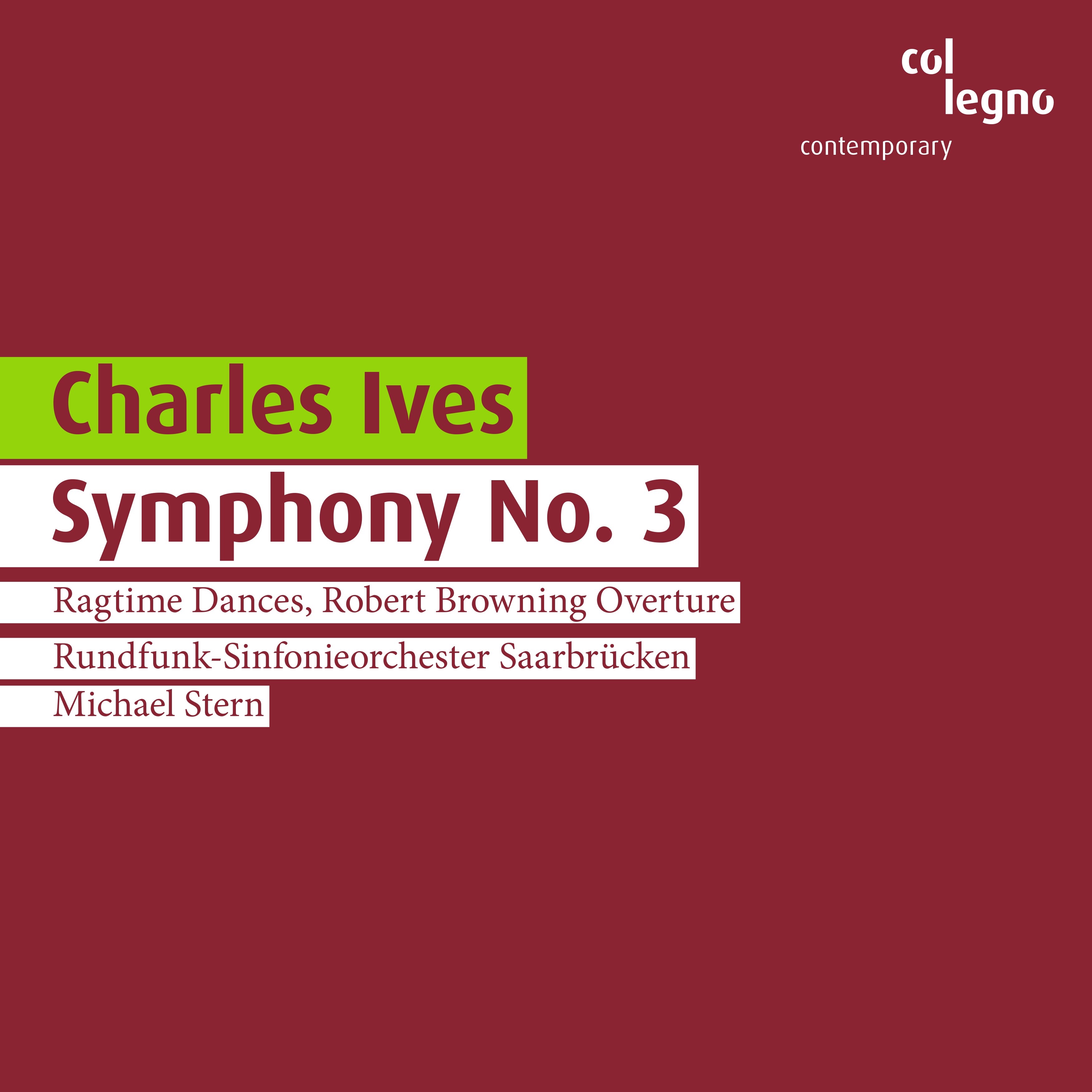 Charles Ives: Symphony No. 3 album cover